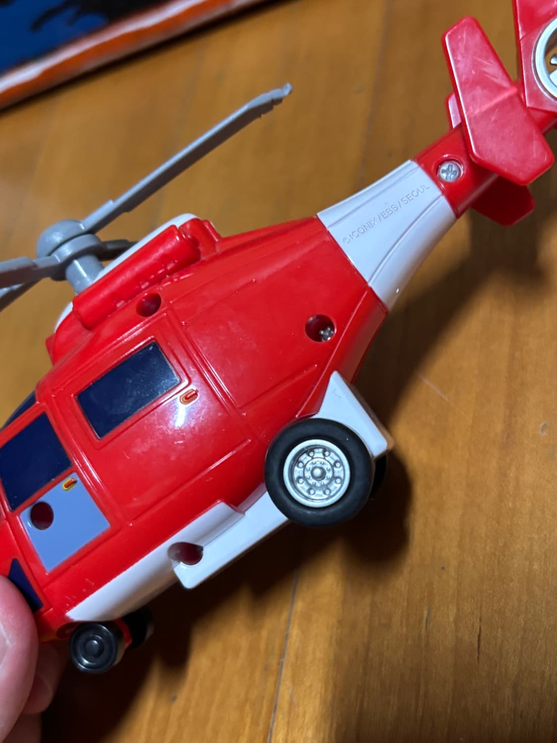 꼬마버스 타요 에어 헬리콥터 장난감 피규어 인테리어 소품 디오라마 상품이미지2