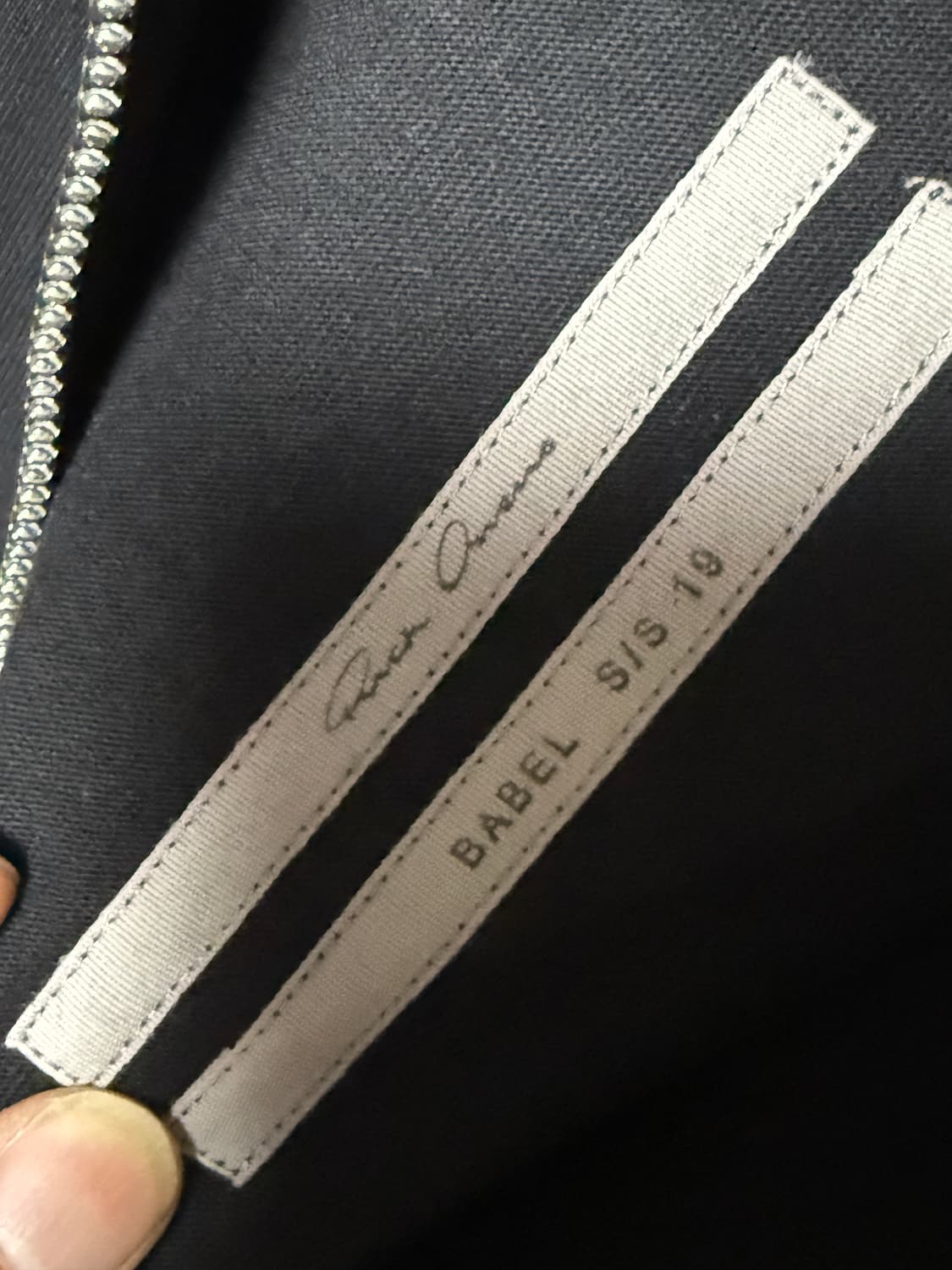 릭오웬스 롱후드집업 상품이미지3