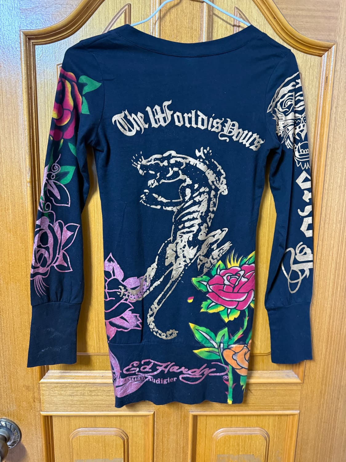 [M] 에드하디 롱슬리브 미니 원피스 상품이미지9