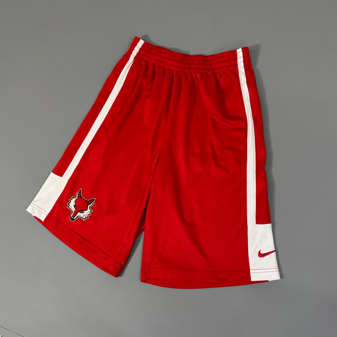 나이키 스우시 트랙팬츠 반바지 레드 M [072904] 상품이미지4