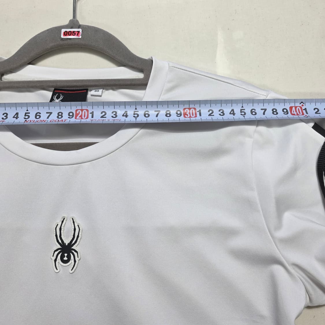 0057 스파이더 에센셜 로고 반팔 티셔츠 상품이미지3