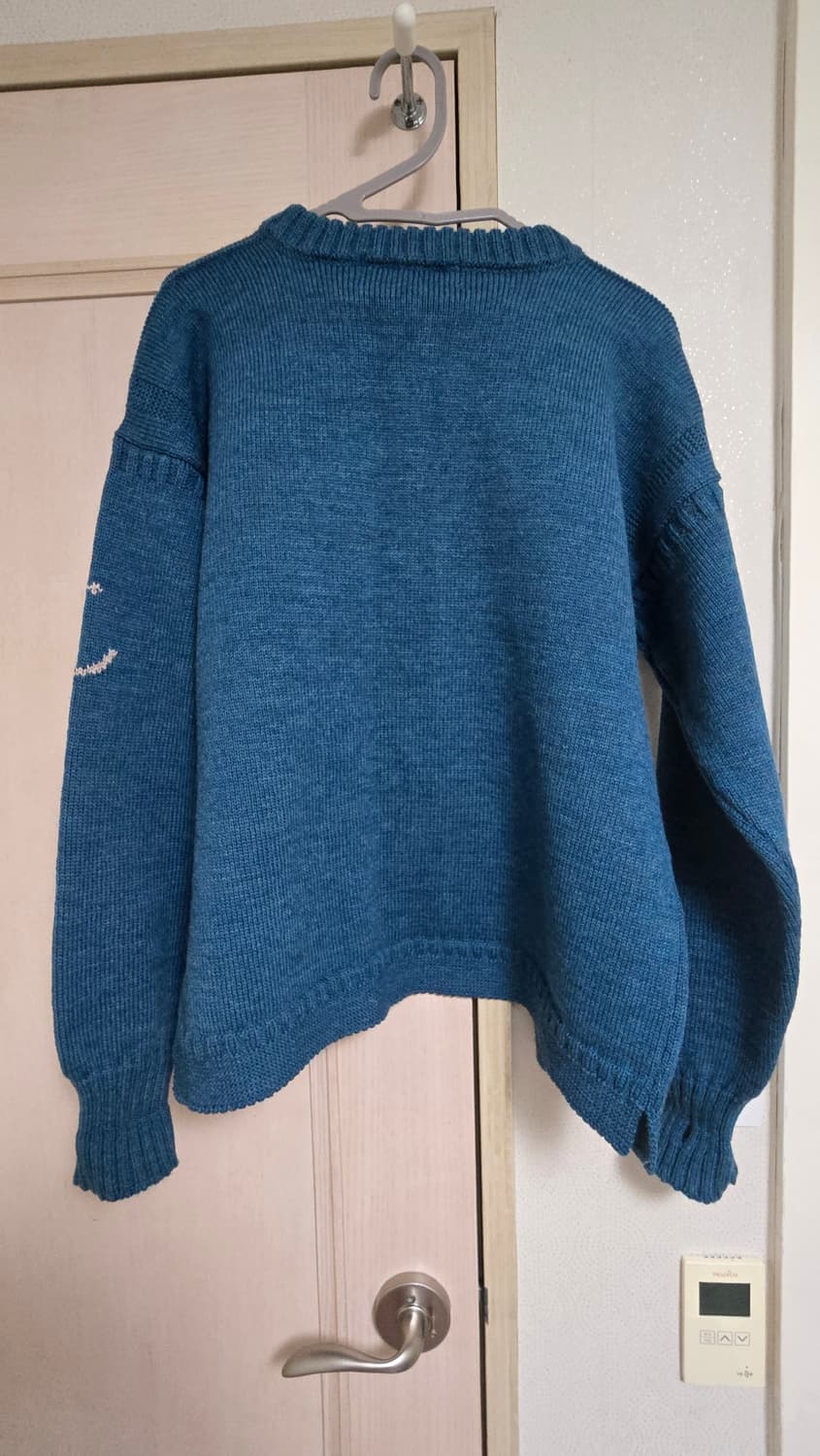 건지 울른스 Guernsey Woollens 피셔맨 가디건 상품이미지4