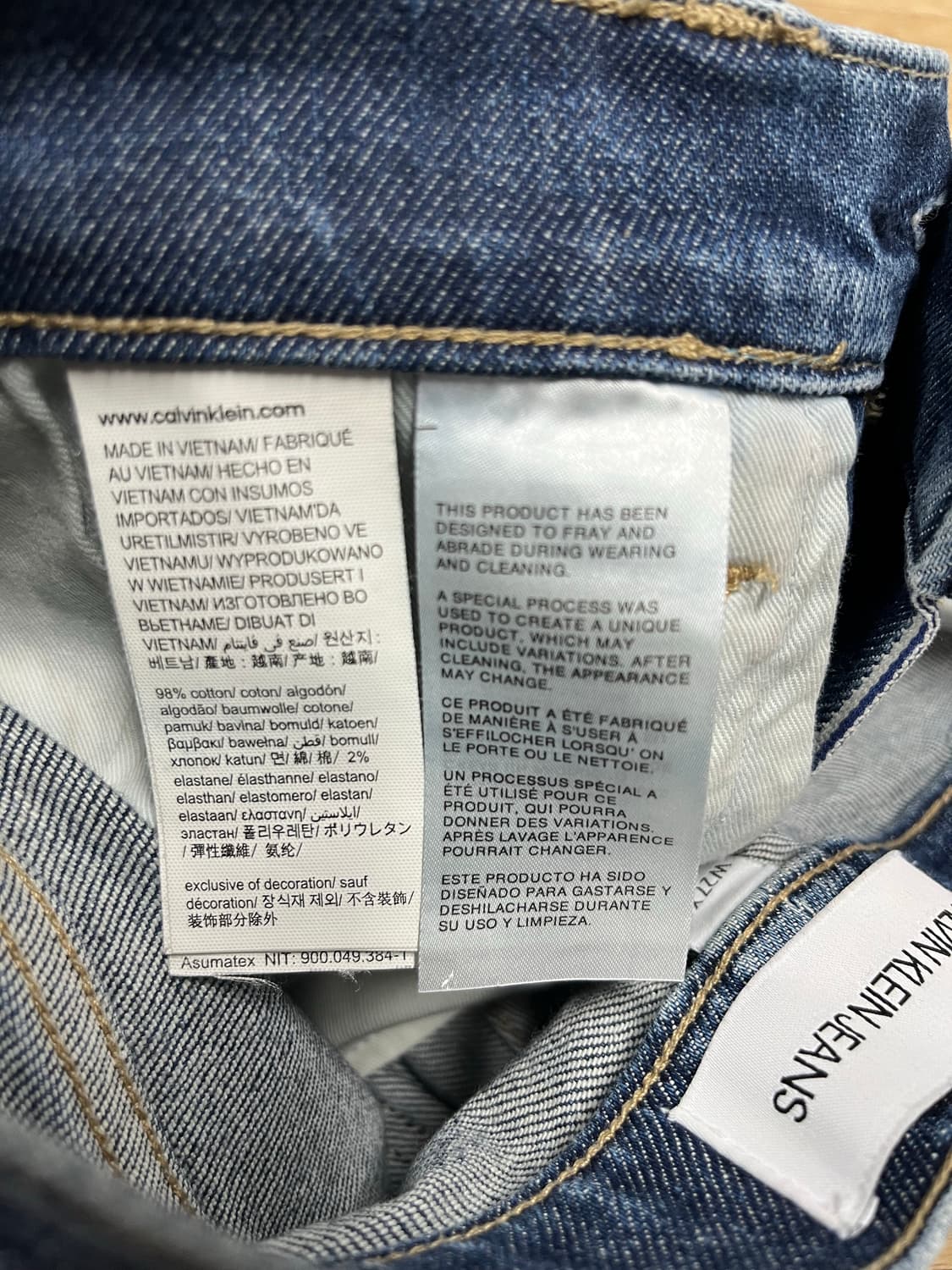 캘빈클라인 이탈리안 셀비지 데님 27 상품이미지10