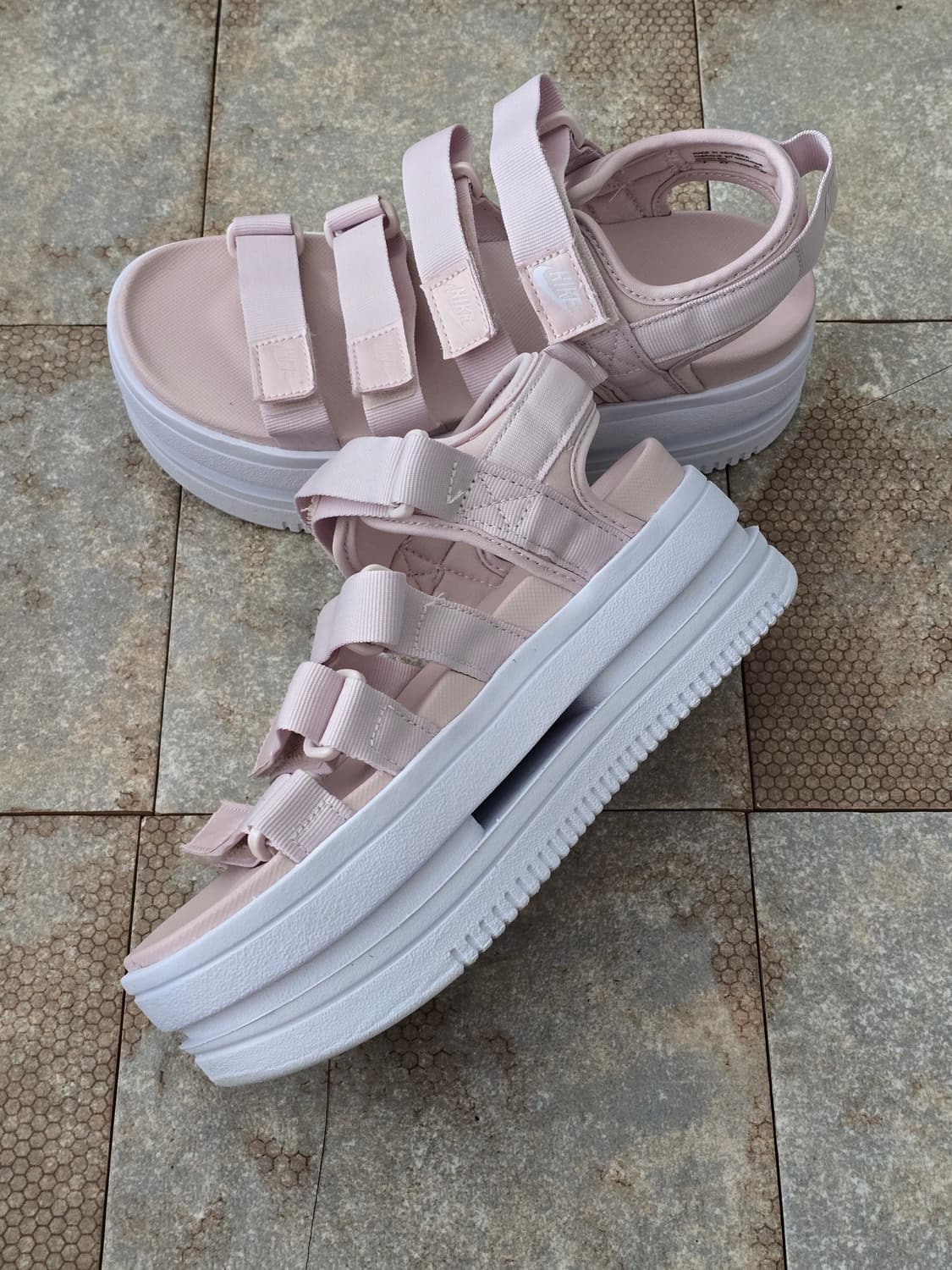 (230)나이키 아이콘 클래식 핑크 샌들 상품이미지5