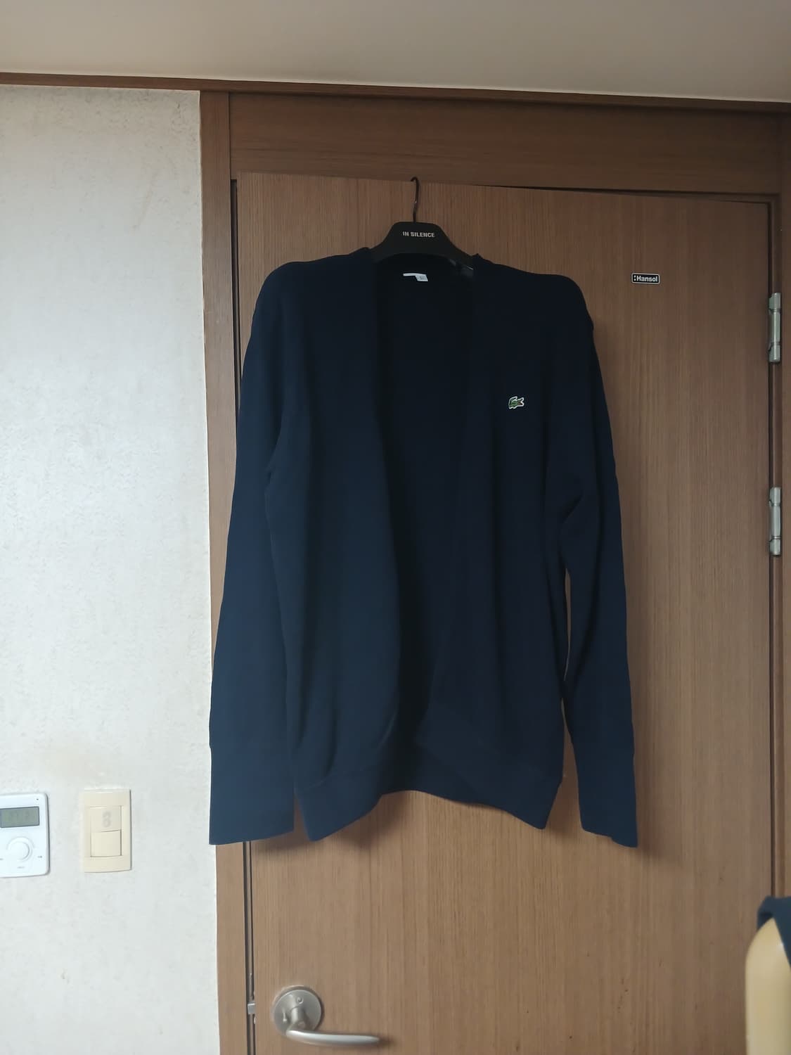 라코스테 네이비 가디건 L(105) 상품이미지2