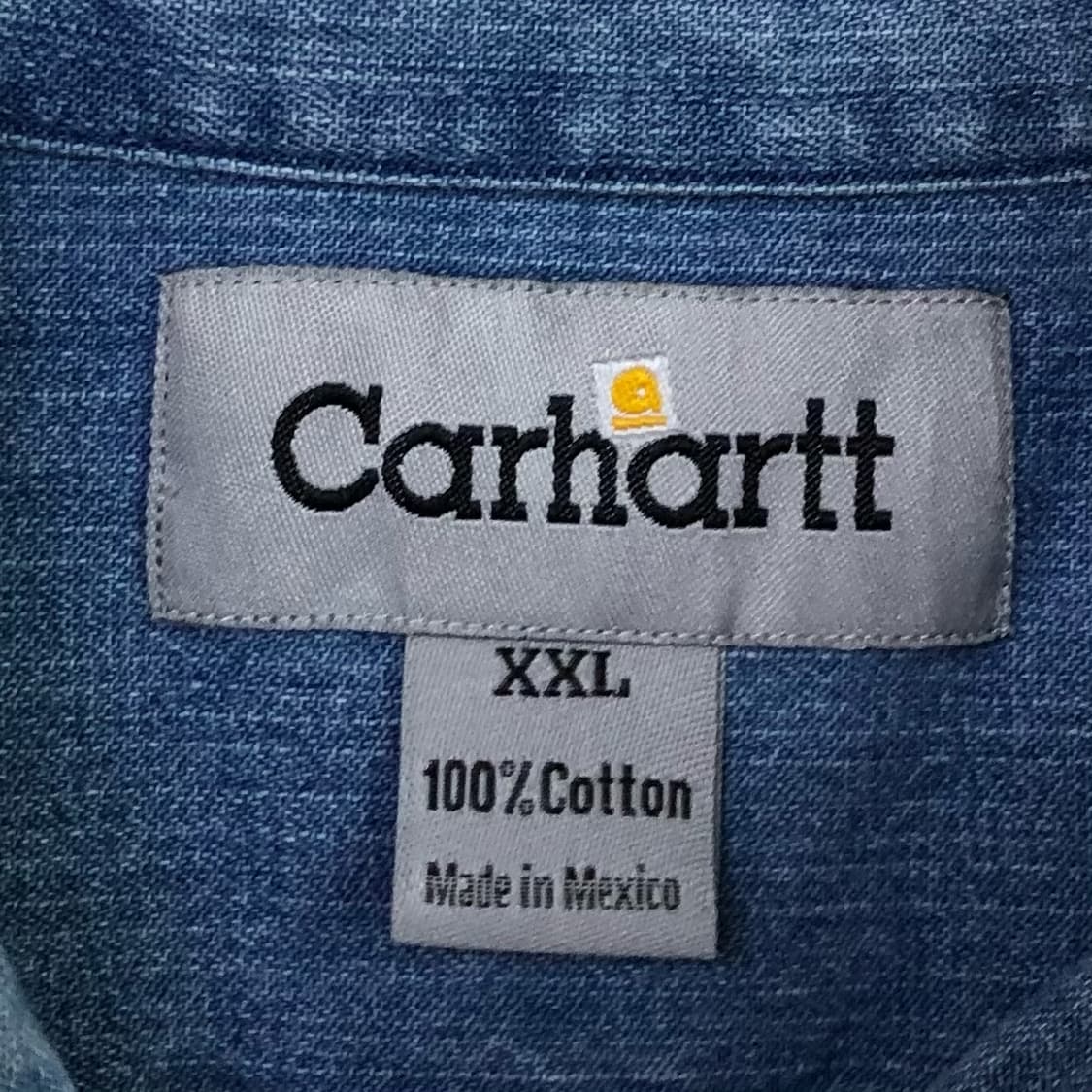 Xxl 칼하트 데님 셔츠 상품이미지3