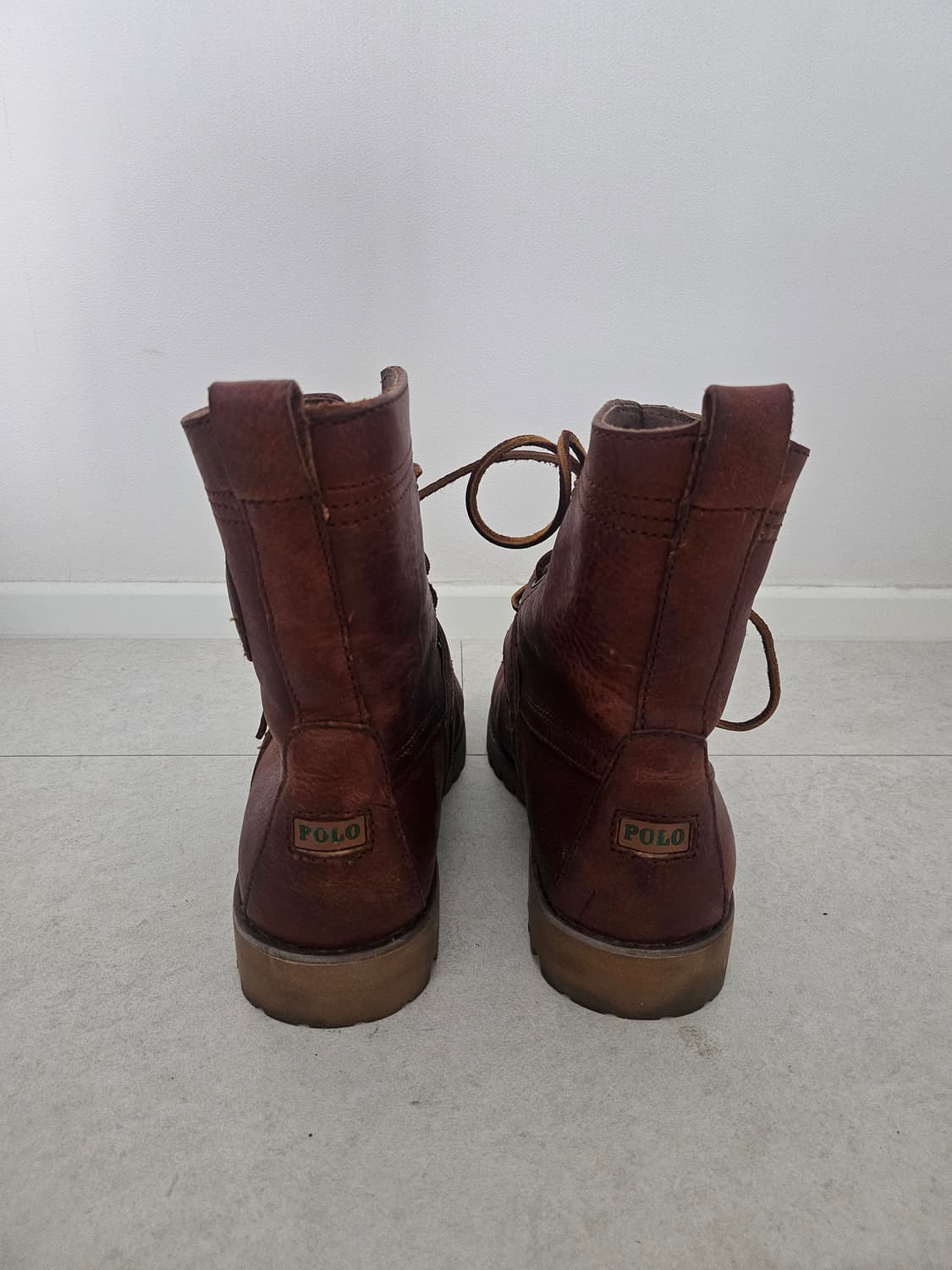 폴로 랄프로렌 레더 부츠 상품이미지5