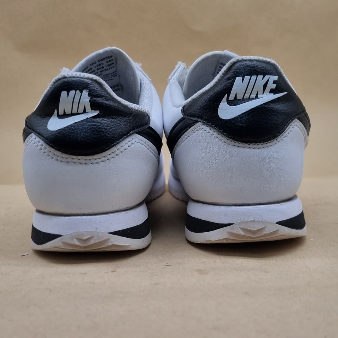 나이키 코르테즈 화이트블랙 운동화260 상품이미지4