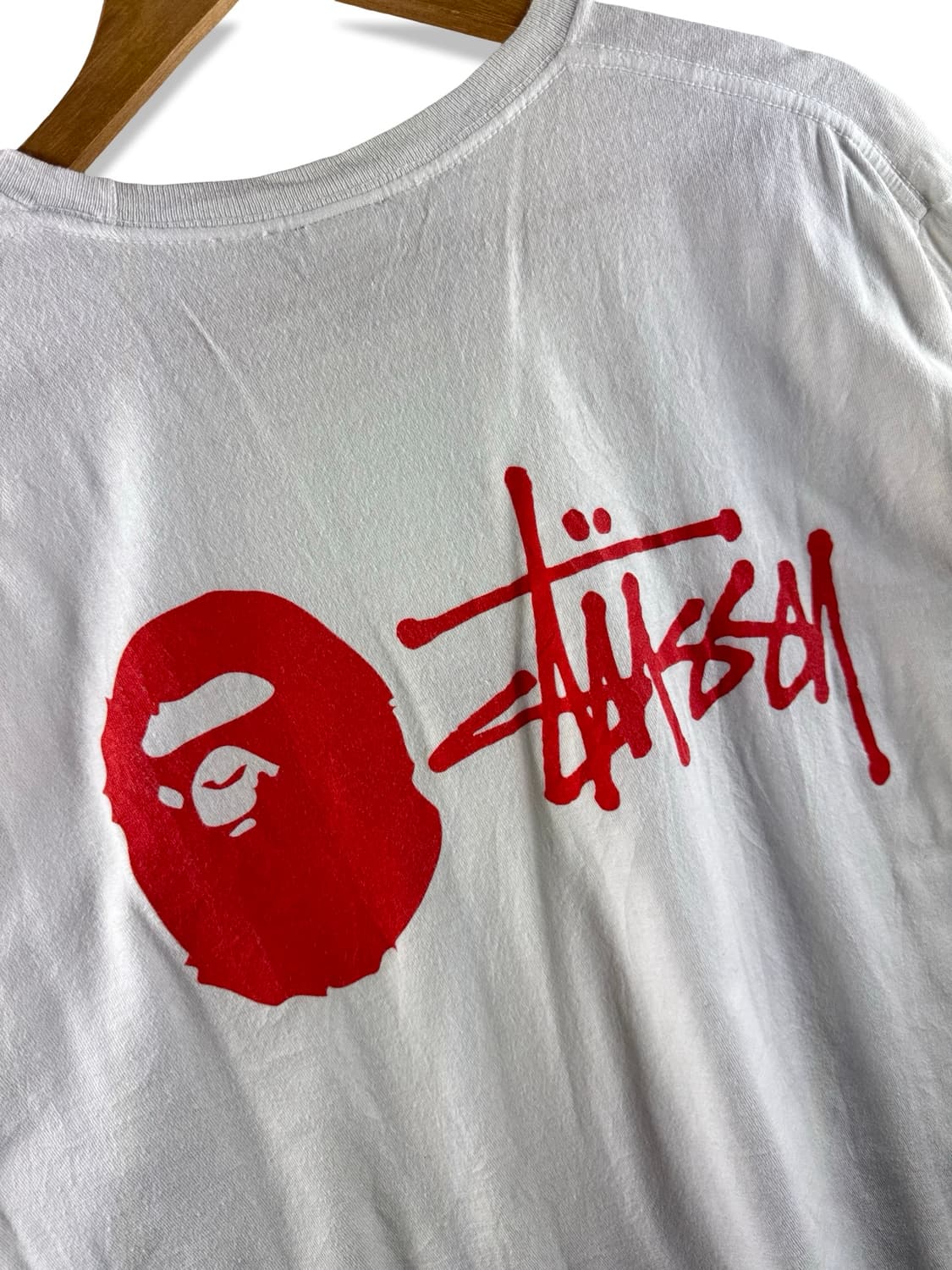 13SS 베이프X스투시 프린팅 티셔츠2694 상품이미지5