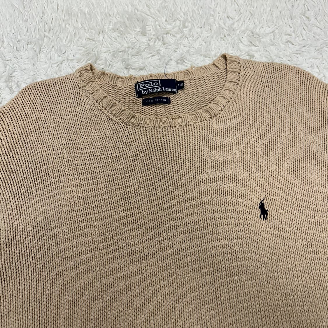 Polo Ralph Lauren beige knit 상품이미지5