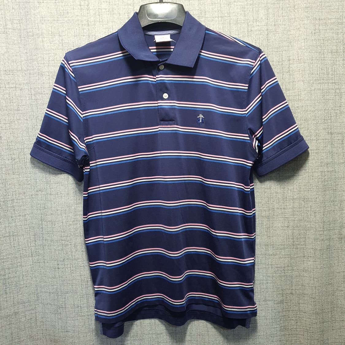 브룩스 브라더스 스트라이프 기능성 반팔 폴로티  상품이미지1