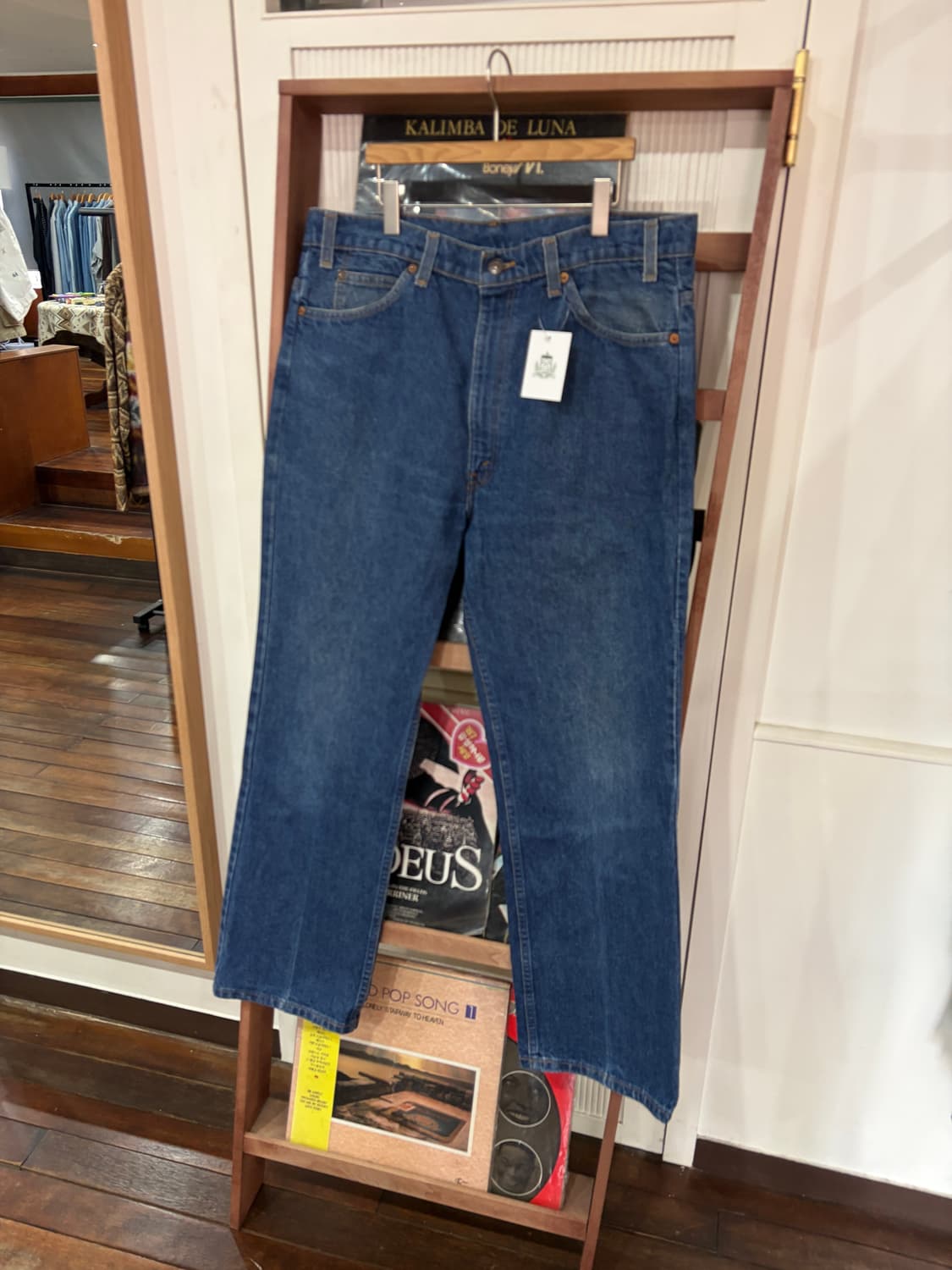 J140 80s USA 리바이스 517 데님팬츠 상품이미지1