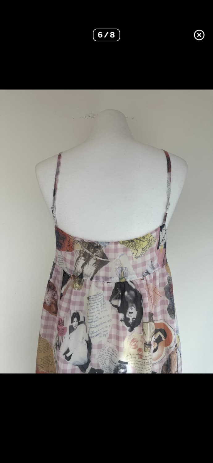 히스테릭 글래머 x 코트니 러브 슬립 원피스 상품이미지3