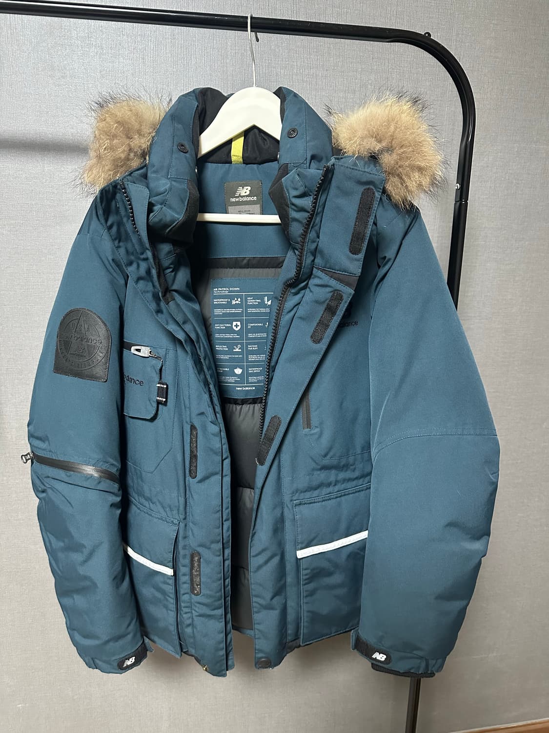 뉴발란스 패트롤 다운 패딩 S 상품이미지1