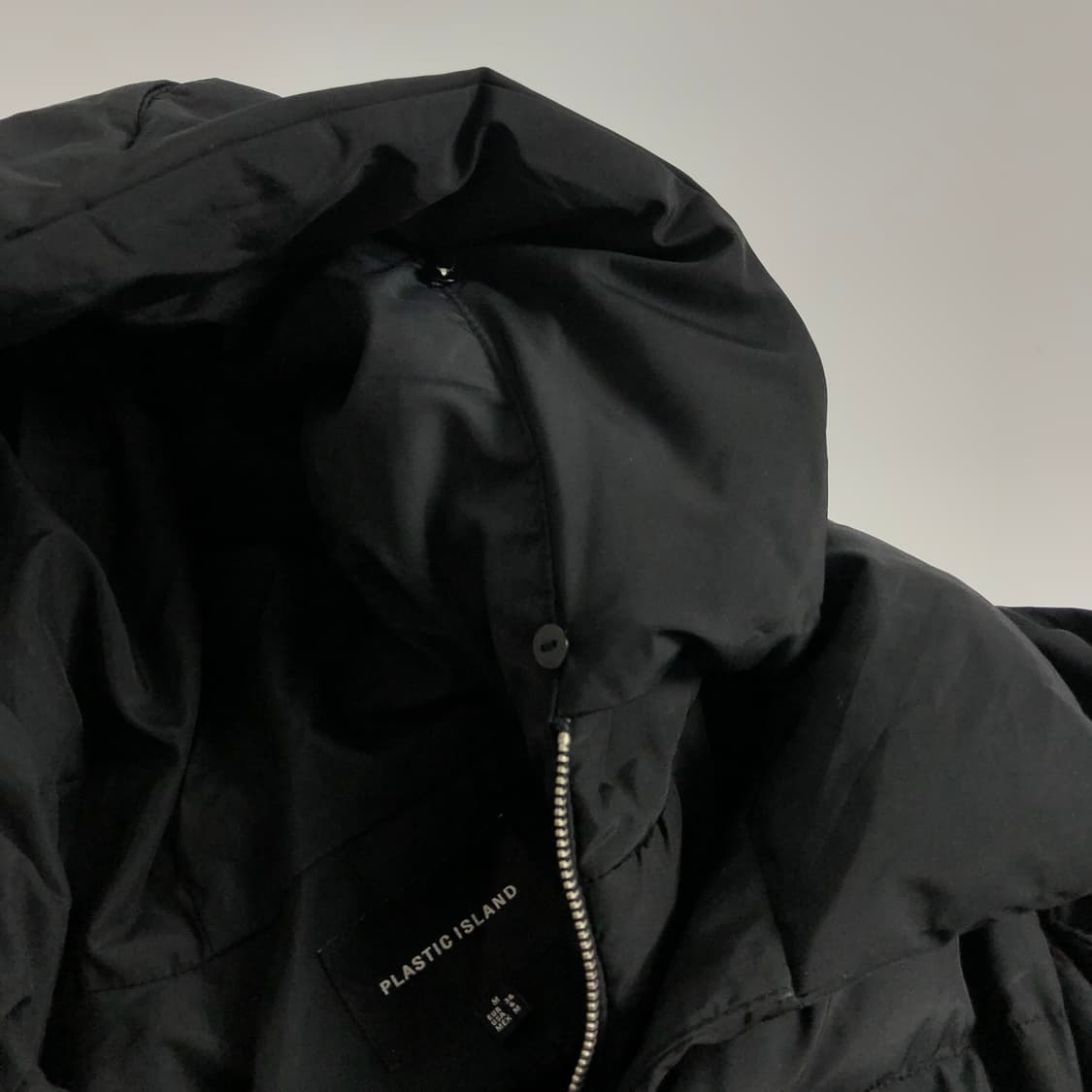 플라스틱아일랜드 롱패딩 m 상품이미지3