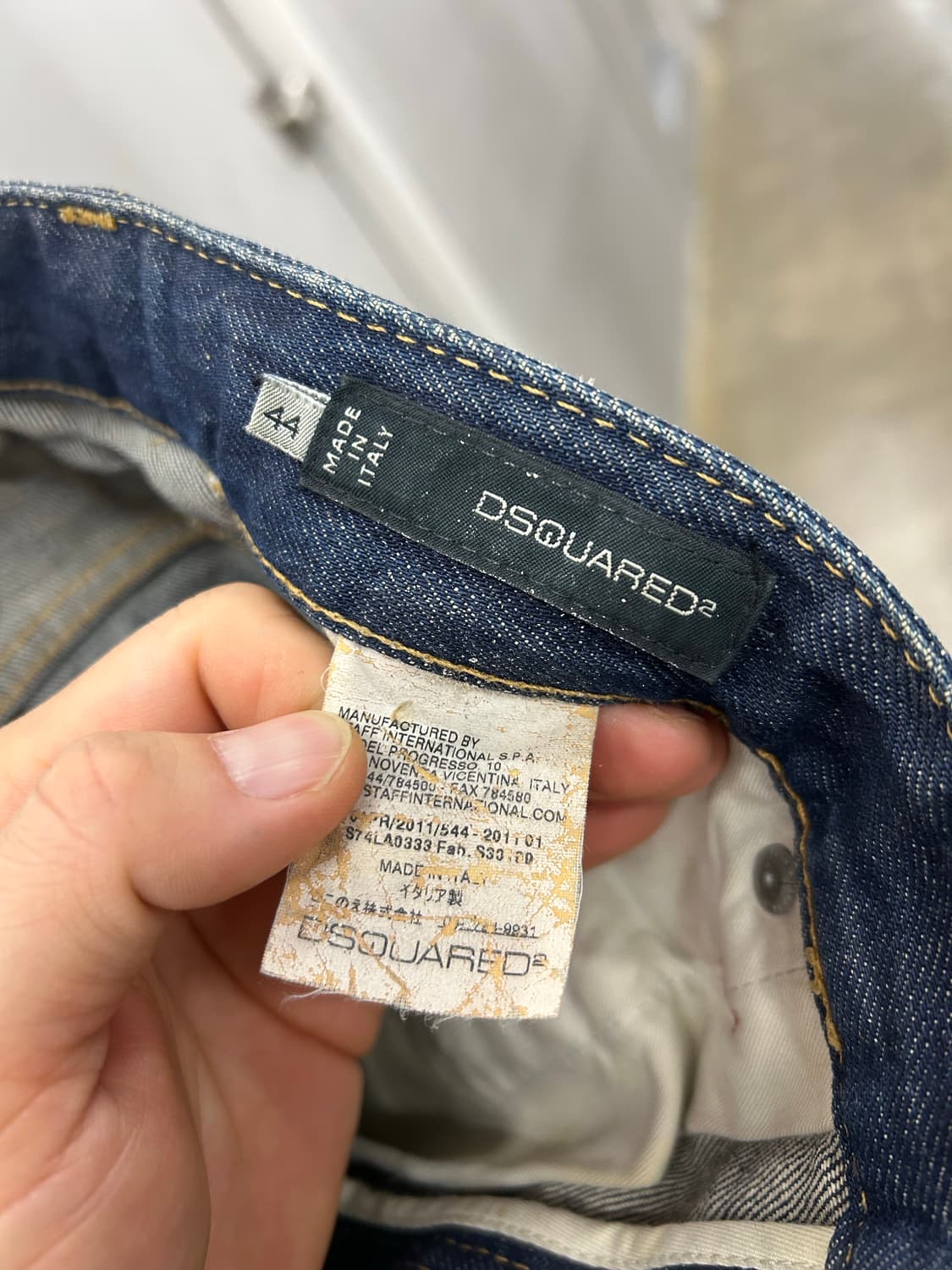 디스퀘어드2 데미지진 상품이미지8