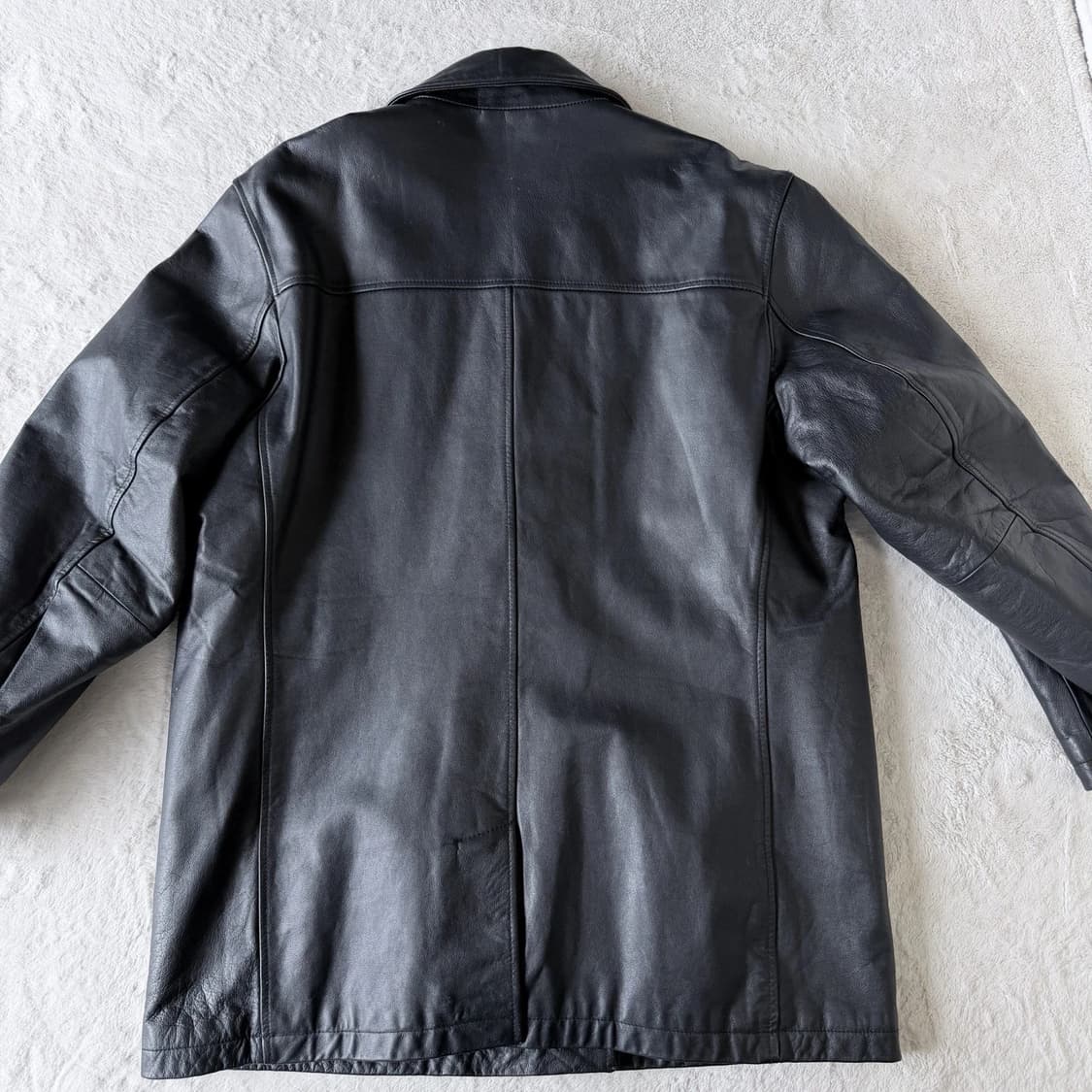 올드 갭 빈티지 레더 피코트 상품이미지10