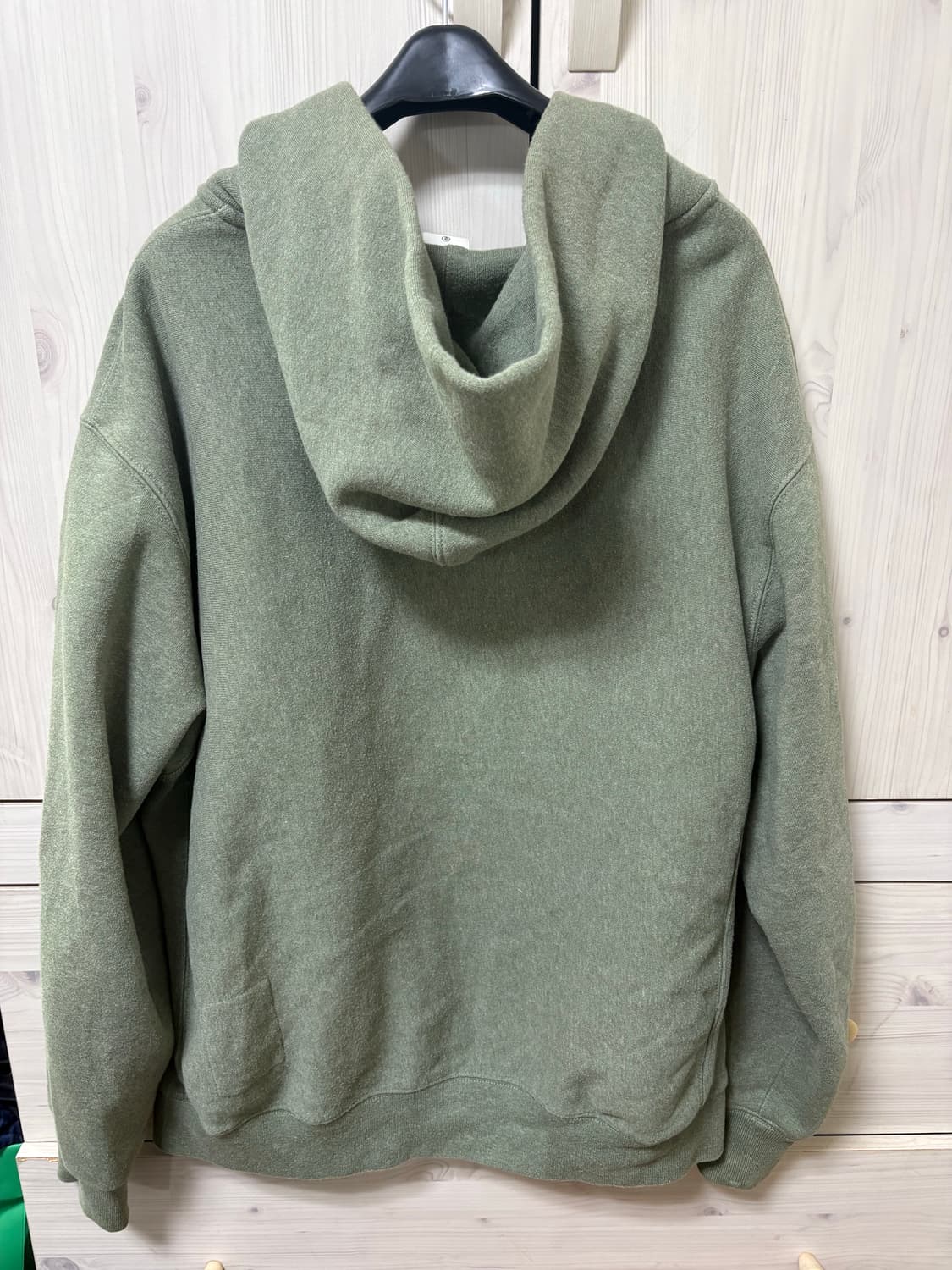 카키스 풀집 포켓 후드집업 상품이미지3