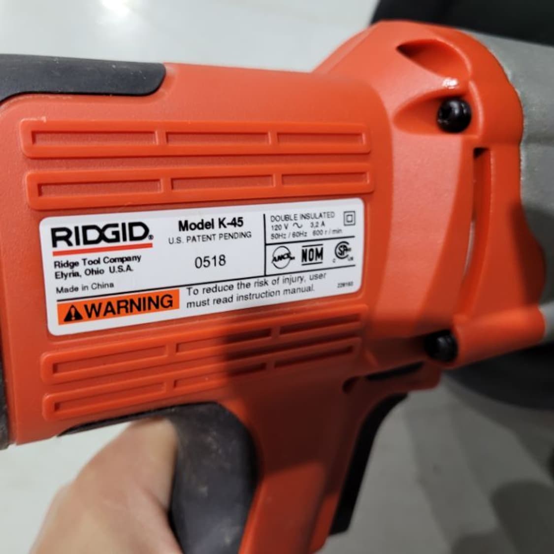 리지드 전문가용 배관 청소기 투피스 트위스트 락 상품이미지9