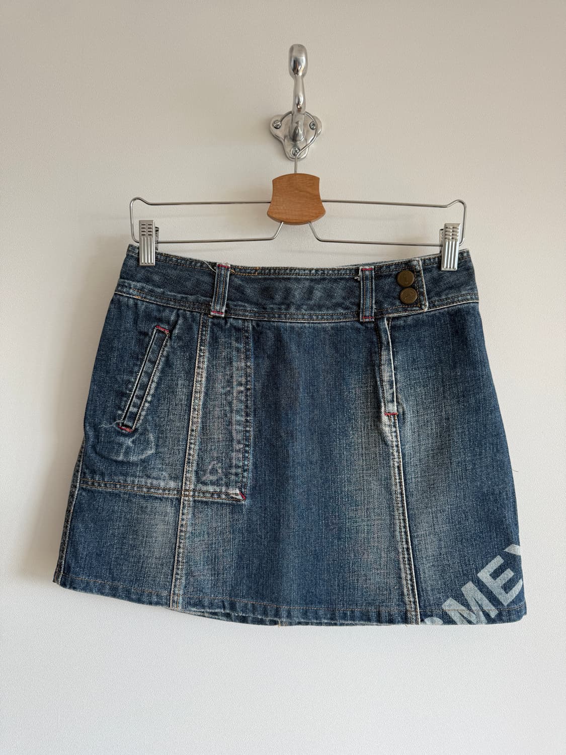 Pre owned 데님 숏 스커트 상품이미지2