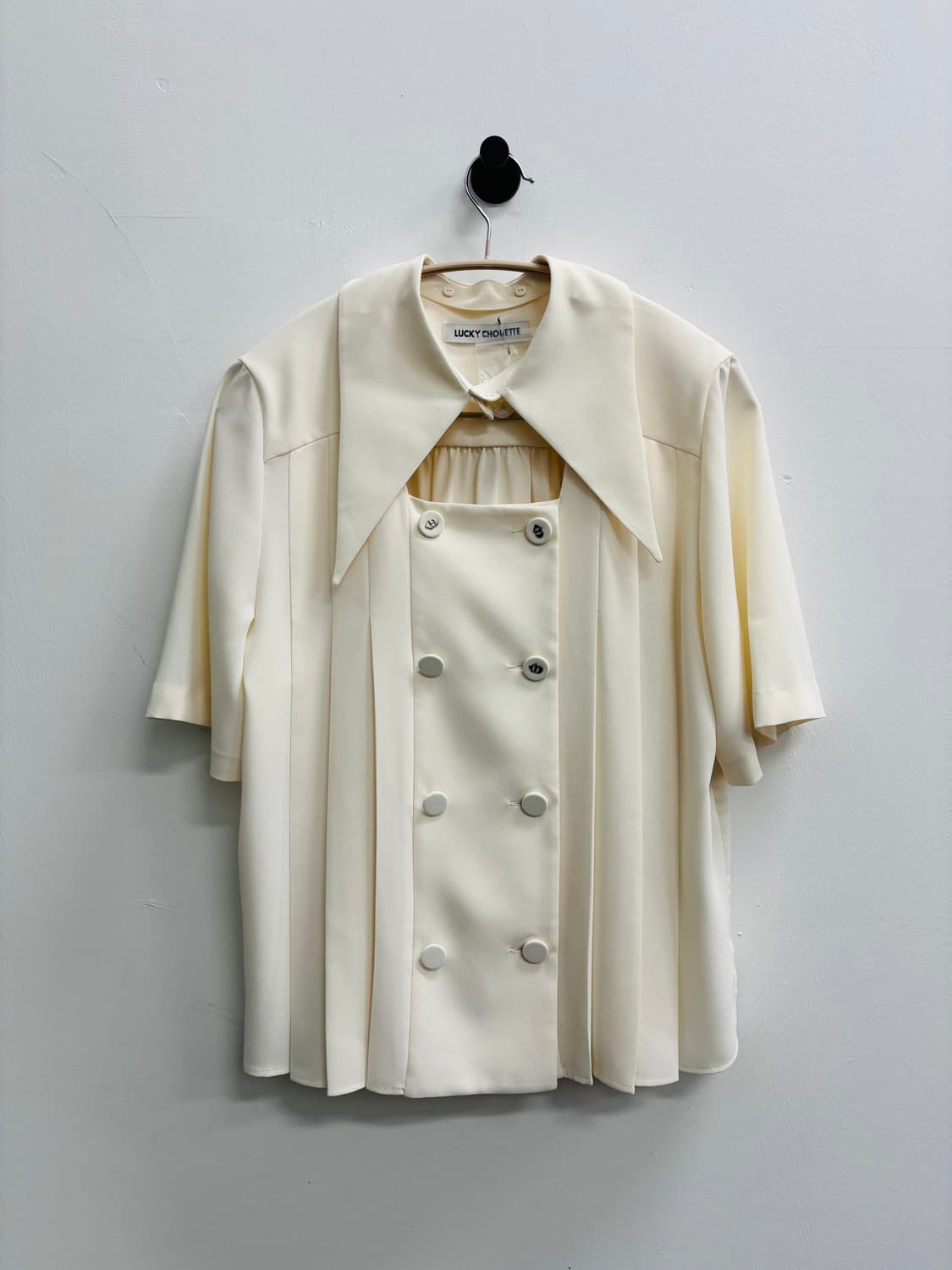 [새 상품] 럭키슈에뜨 세일러 칼라 더블 버튼 블라우스 상품이미지2