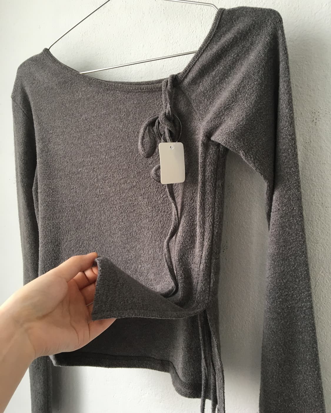 Ribbon point ribbed knit 상품이미지4