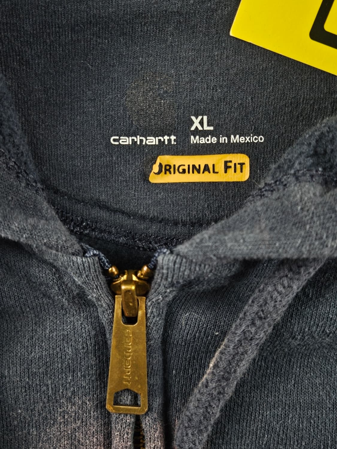 칼하트 다잉 워시드 커스텀 스웻 후드 집업 ( XL ) / 10691 상품이미지8