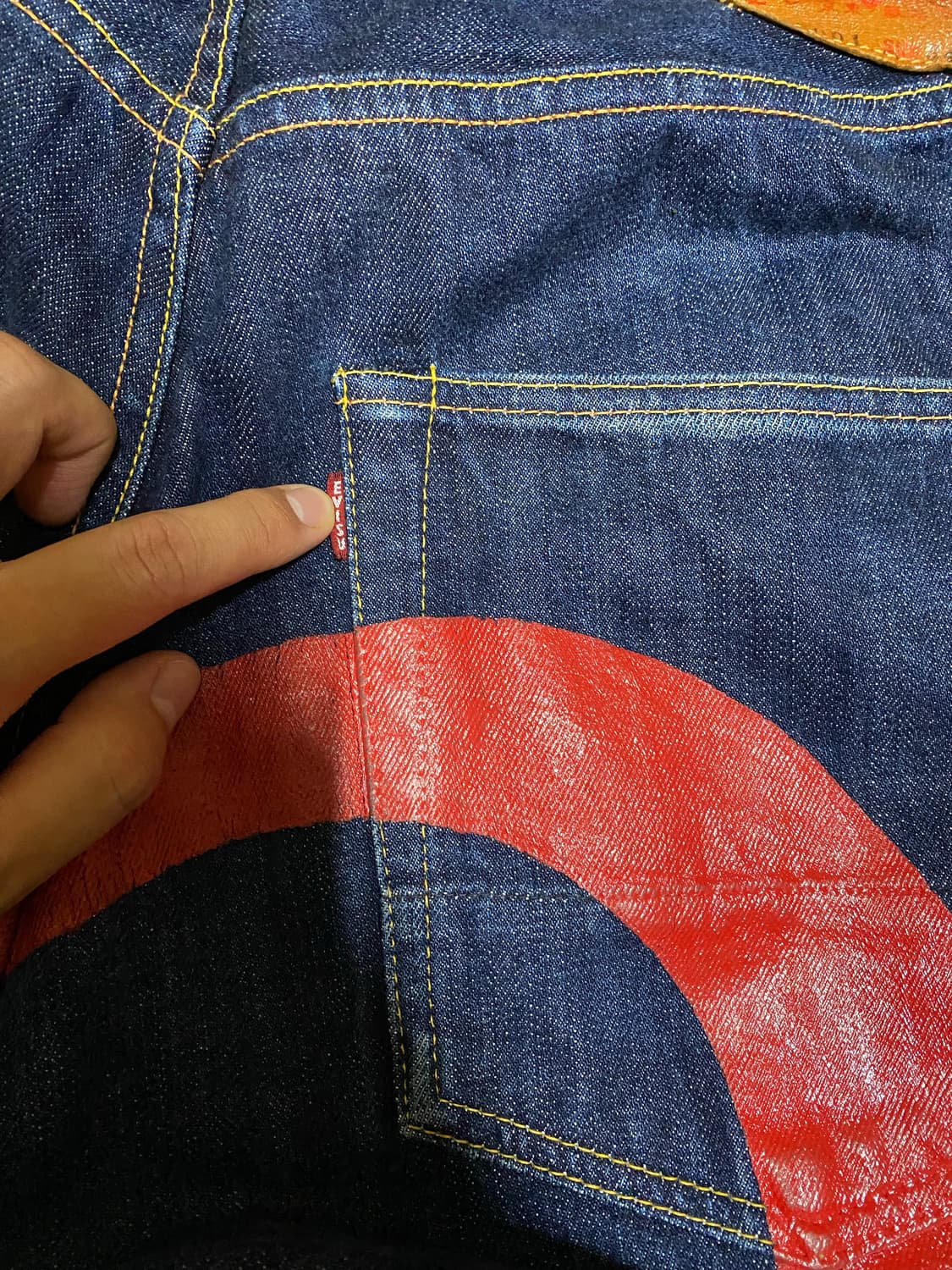 EVISU 에비수 재팬 데님 34사이즈 상품이미지3