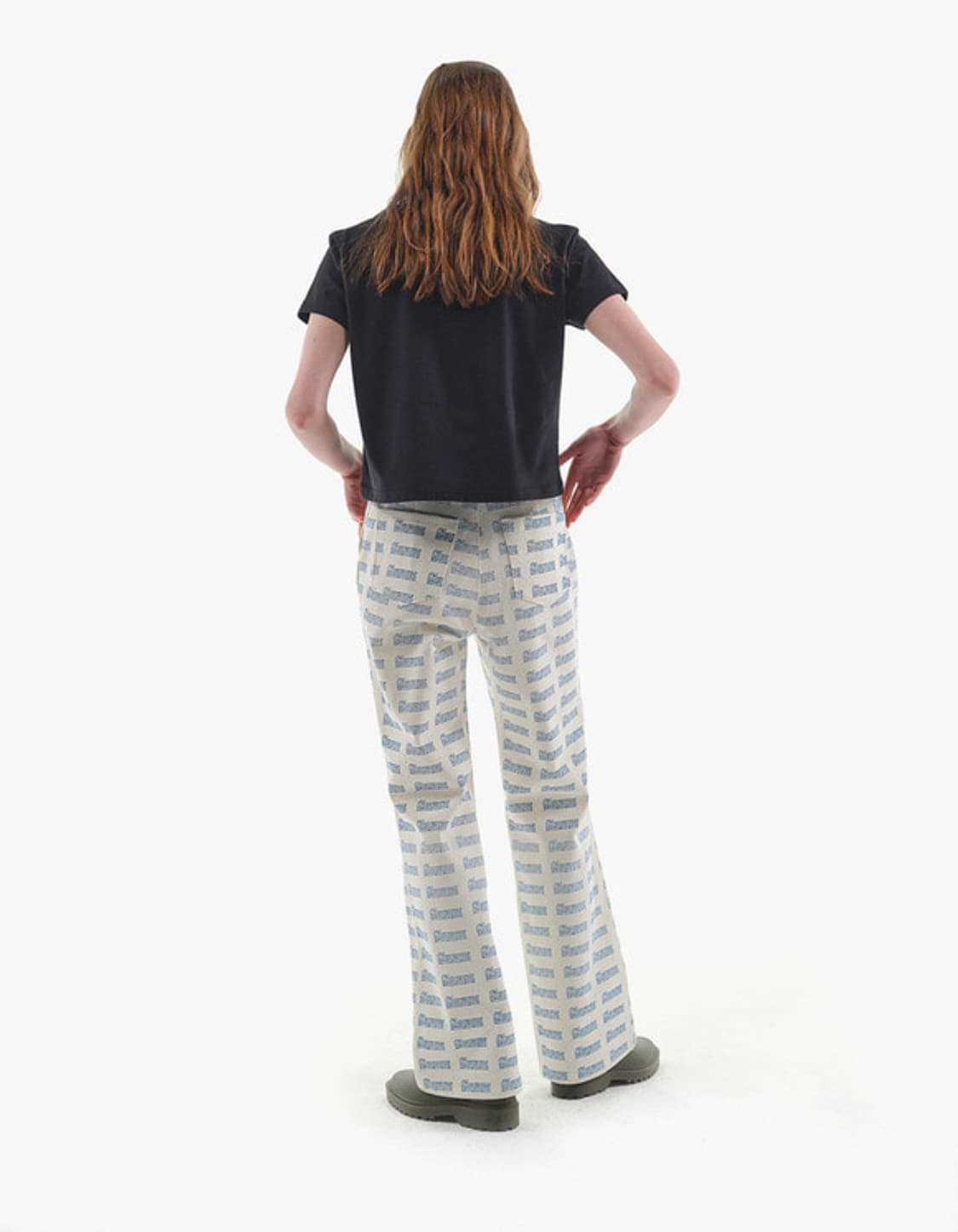 엔조블루스 www 세미 부츠컷 팬츠 상품이미지2