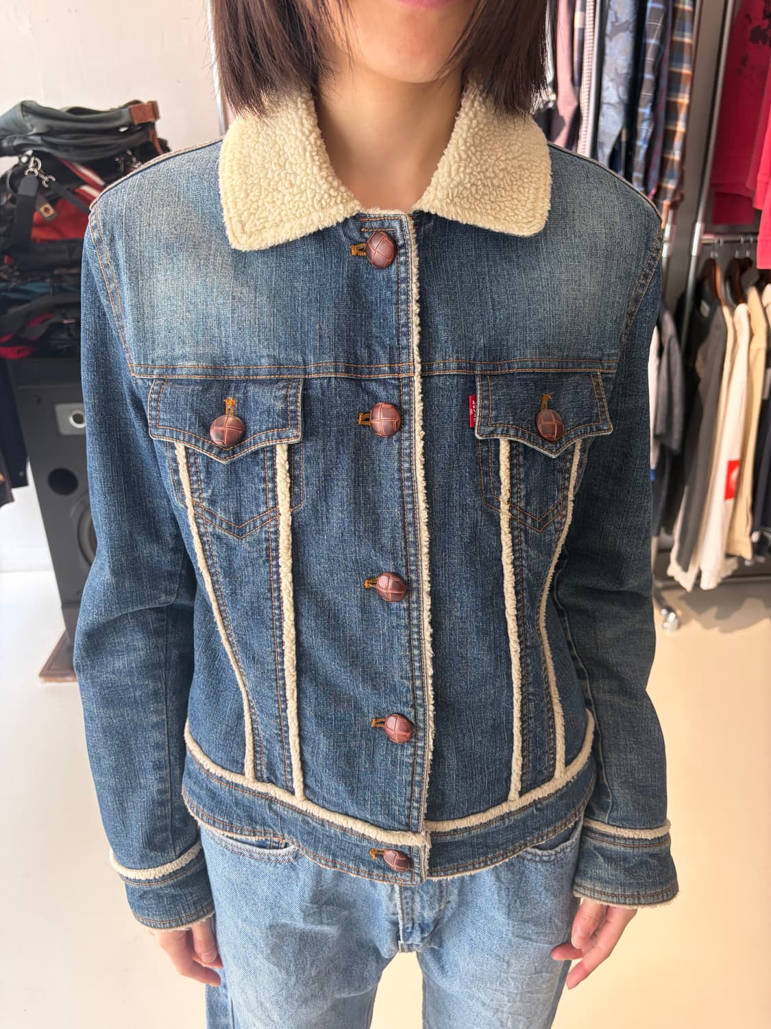 Levi’s 셰르파 라이닝 데님 트러커 자켓 상품이미지1