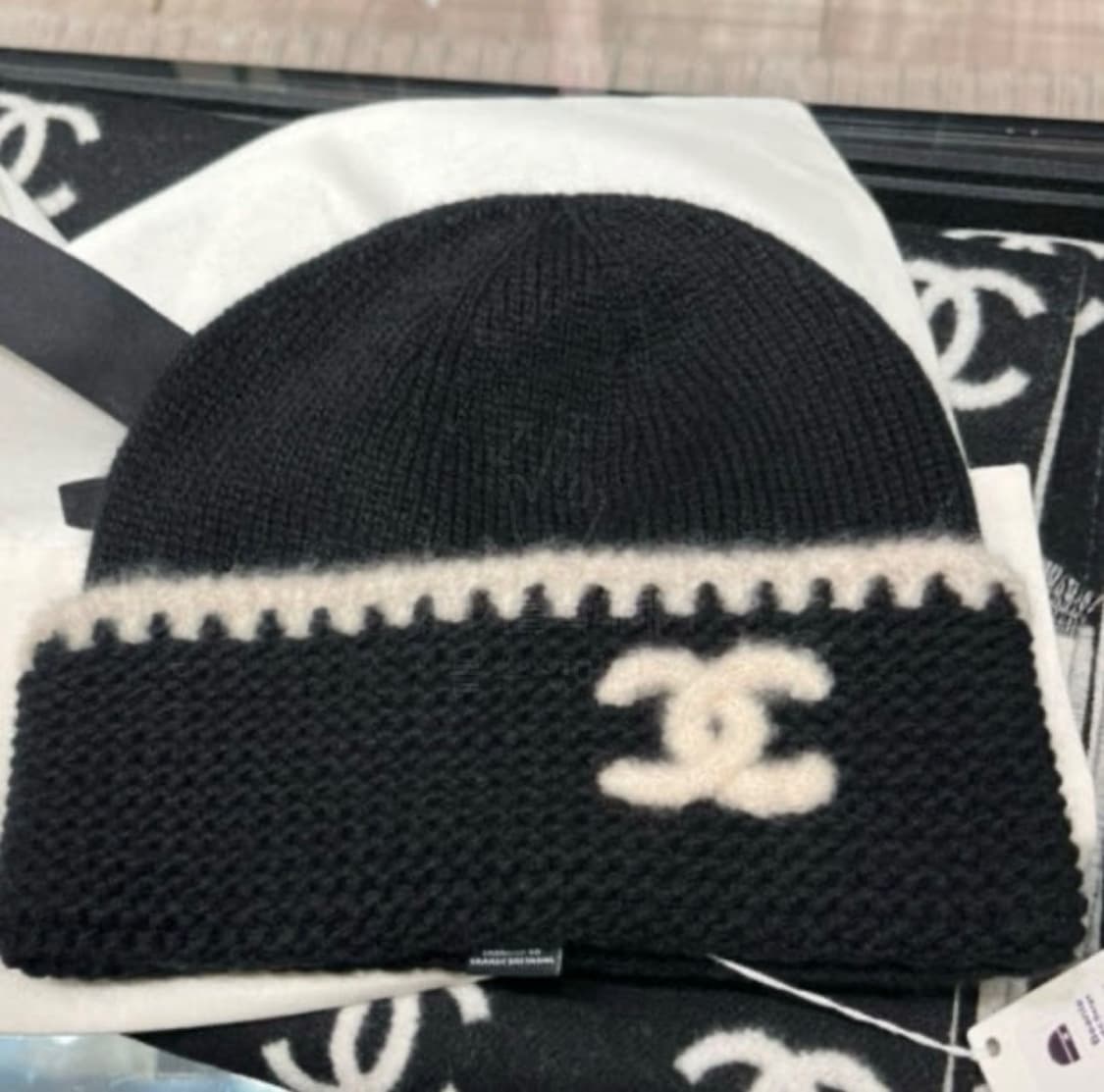 샤넬 캐시미어 비니 상품이미지1