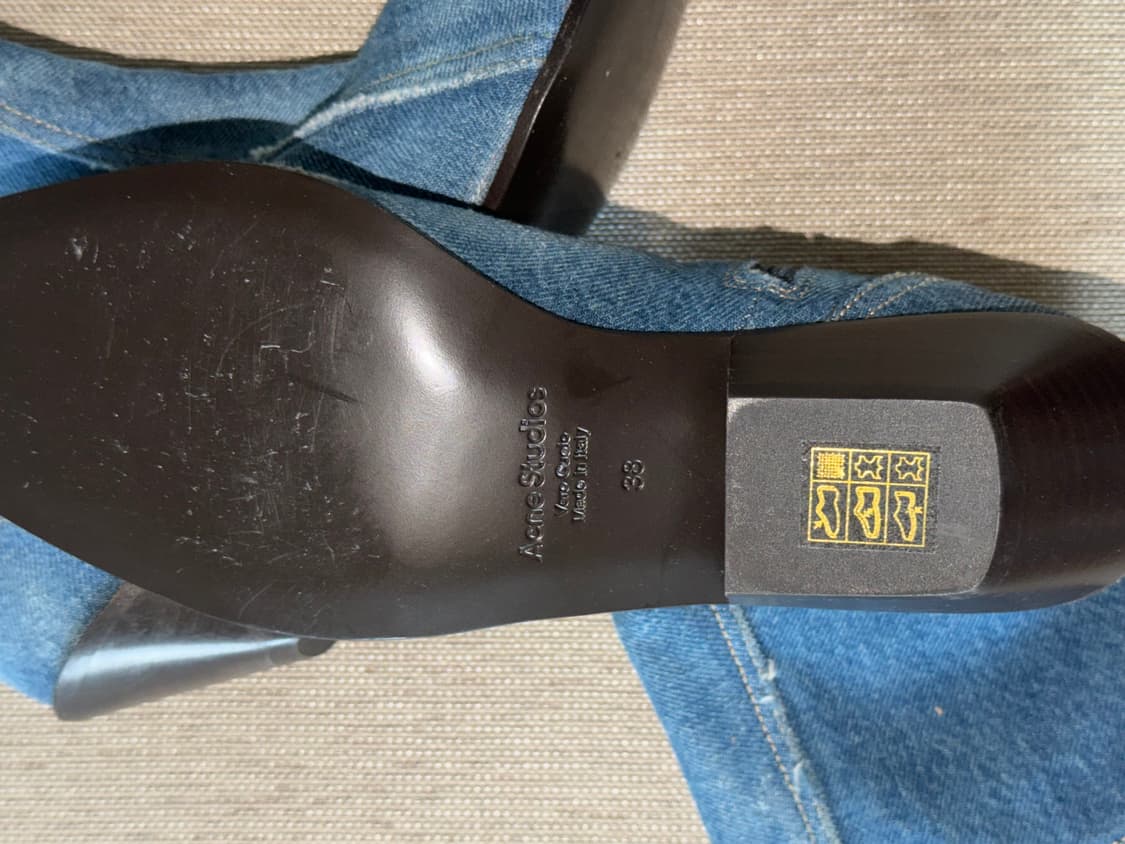 Acne Studios 데님 부츠 상품이미지2