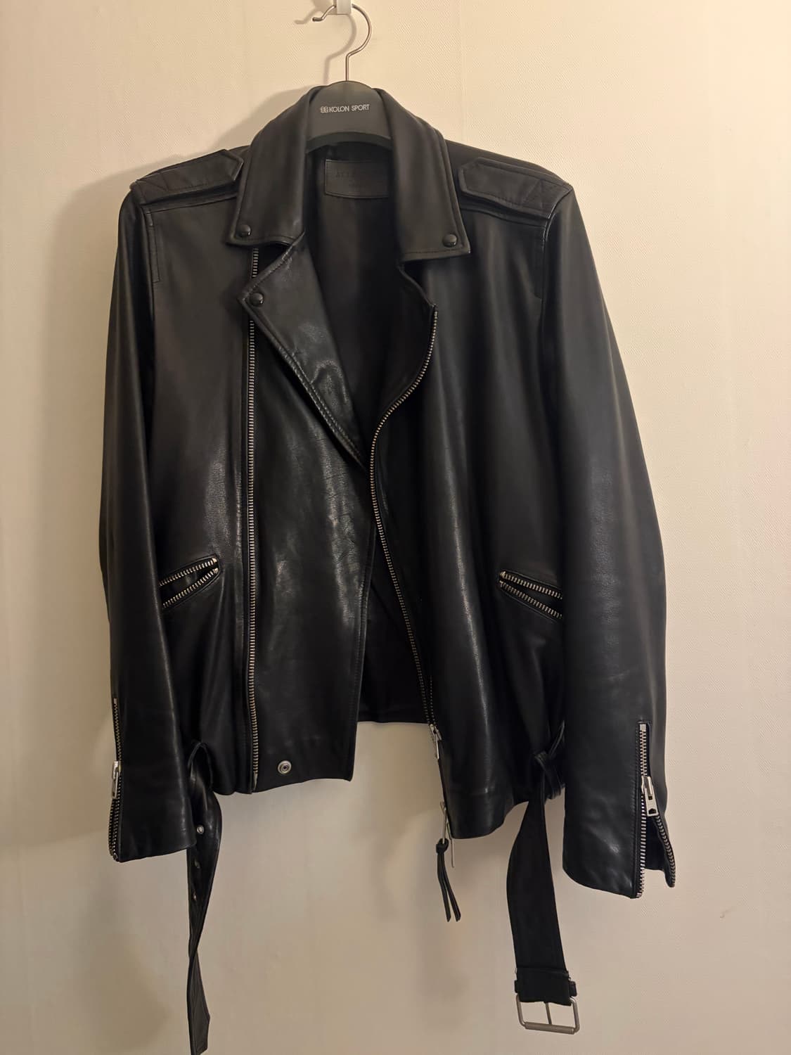 올세인츠 카호 라이더 양가죽 자켓 상품이미지1