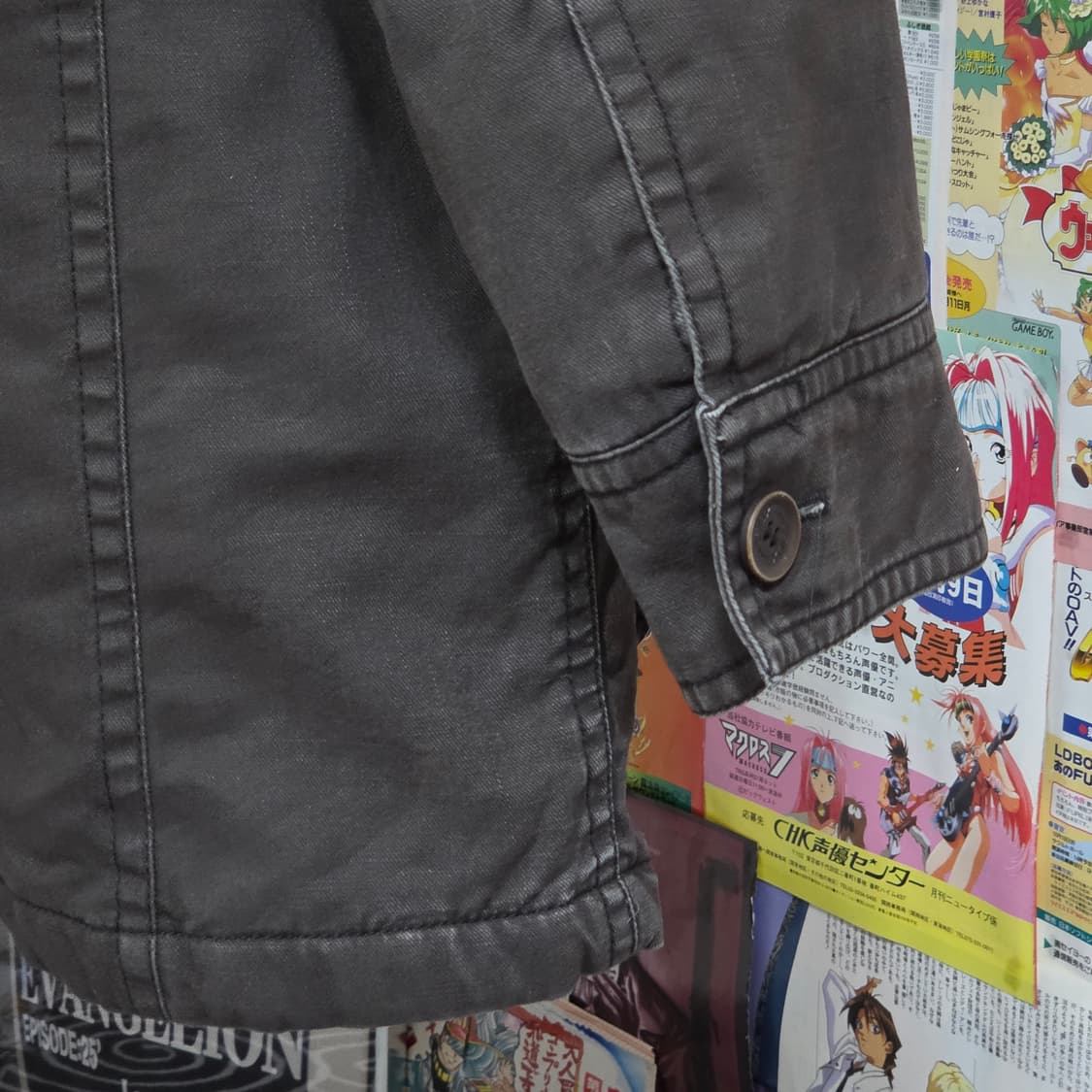 빈티지 멀티 포켓 밀리터리 후드퍼 누빔 야상 점퍼 상품이미지8