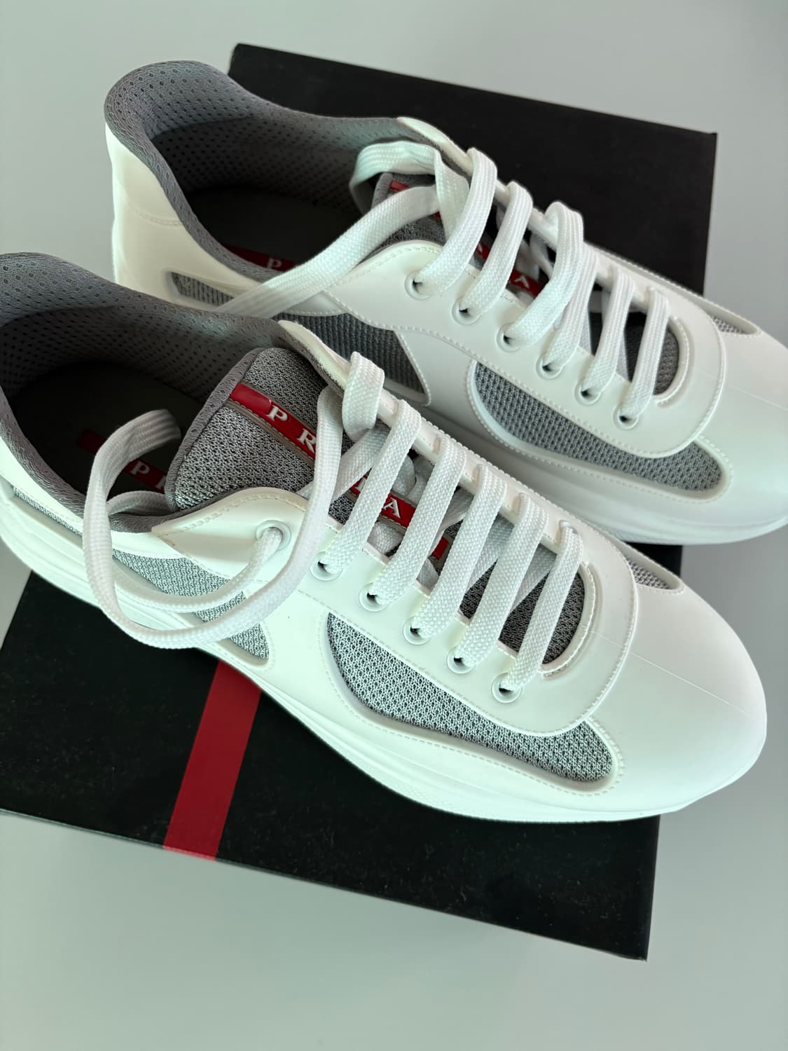 프라다 아메리카컵 화이트 상품이미지4