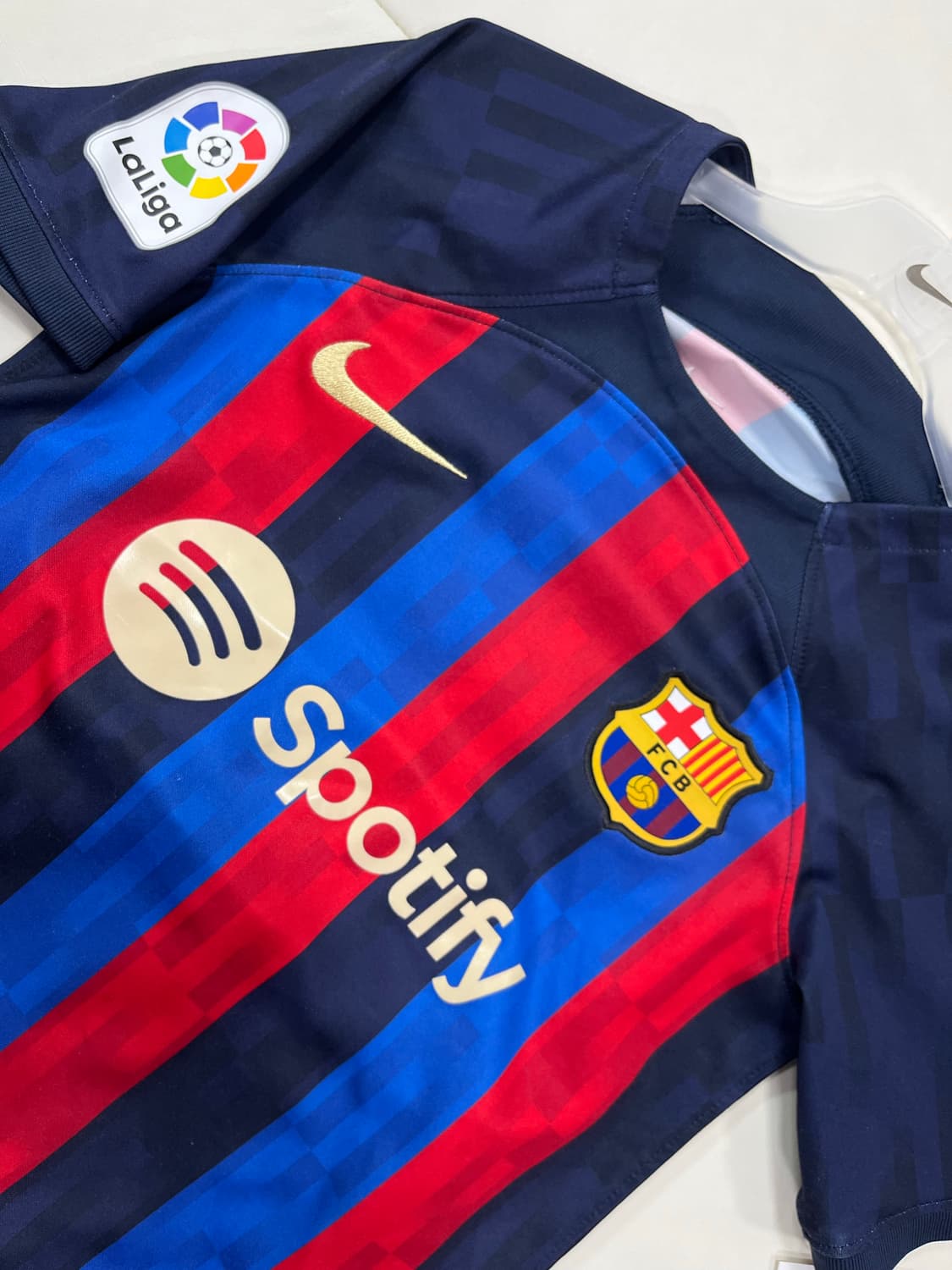 나이키 22-23 FC 바르셀로나 홈 로베르트 레반도프스키 (상하의세트) 상품이미지5