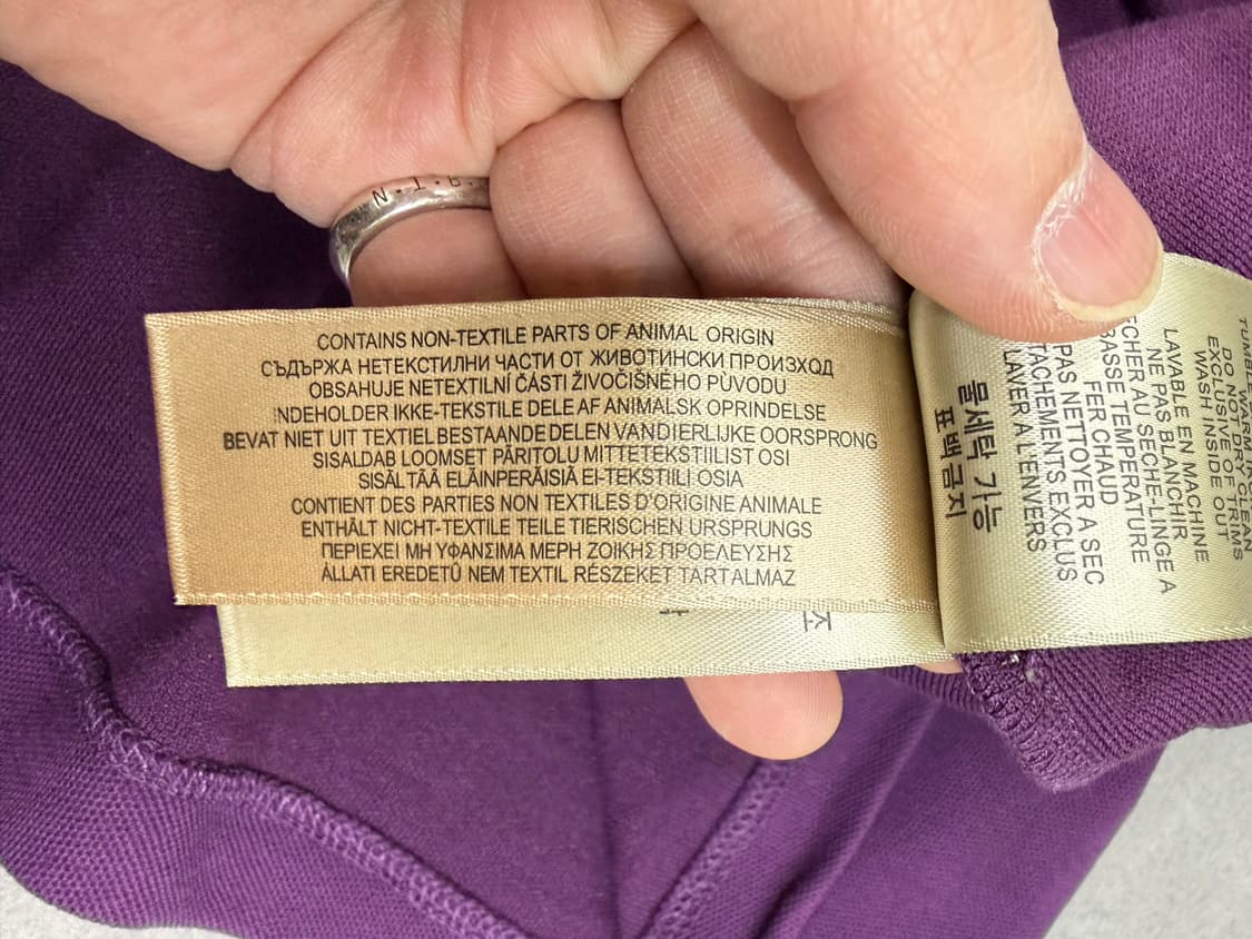 버버리 긴팔 폴로셔츠 (105) 상품이미지6