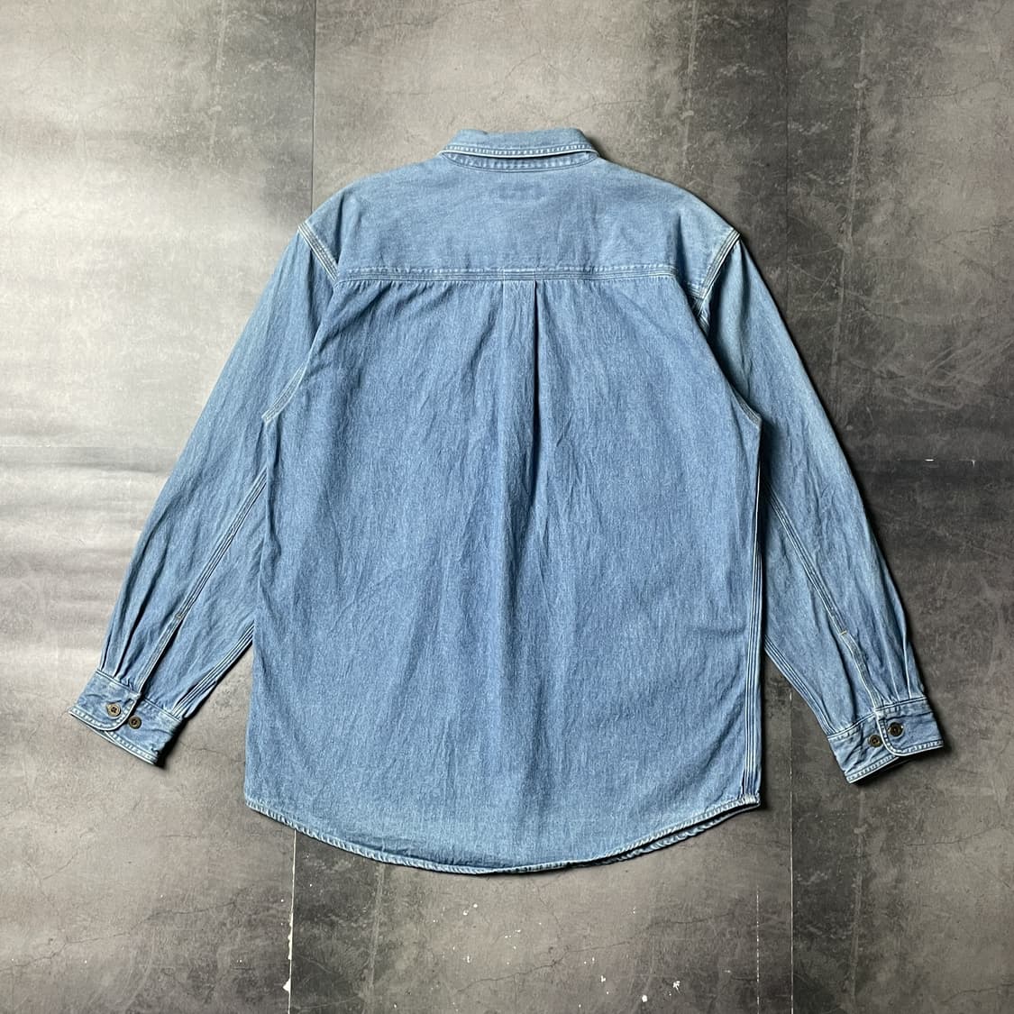 CARHARTT 00s 칼하트 코튼 데님 워크 셔츠 A00919 상품이미지6
