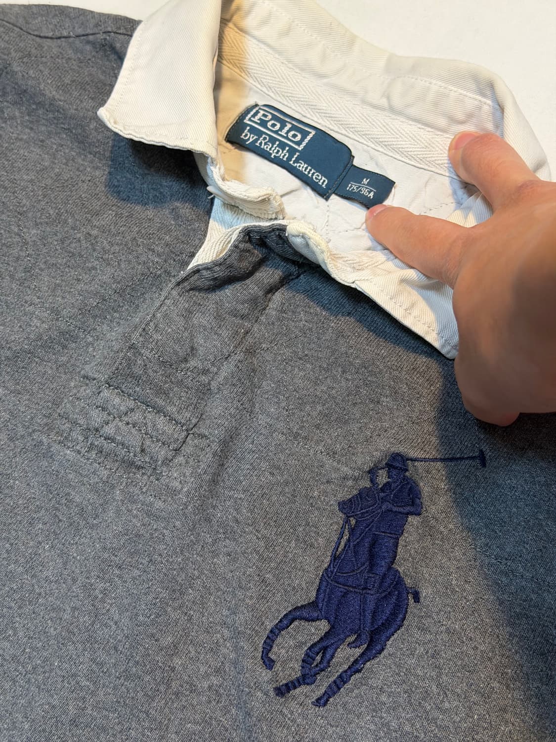 폴로 랄프로렌 빅포니 롱슬리브 럭비 카라티 상품이미지2