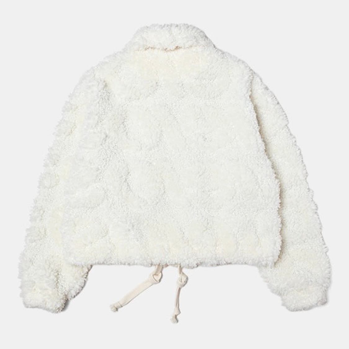 seo 에스이오 시어링 점퍼 퍼 자켓 화이트 상품이미지7