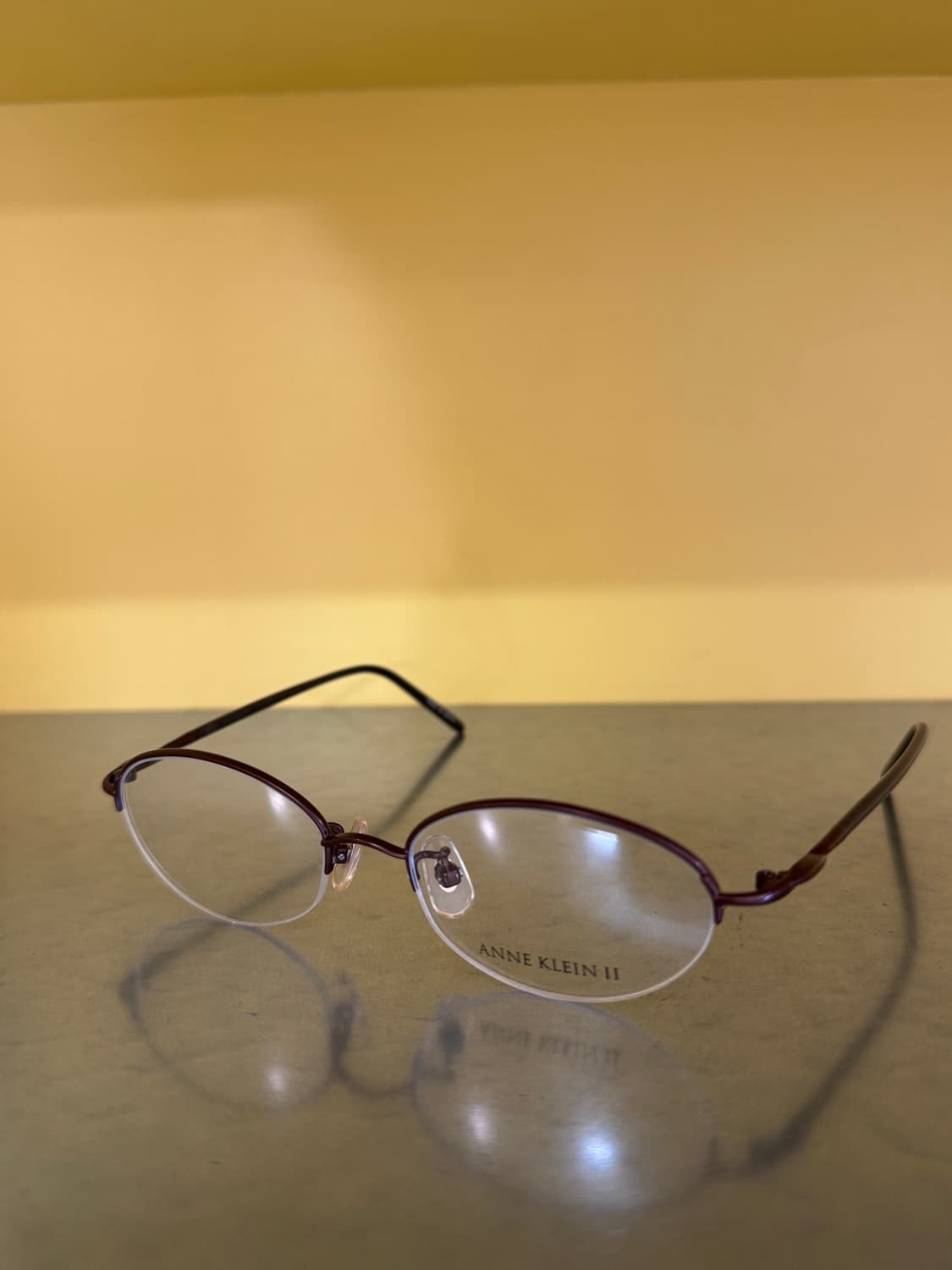 ANNE KLEIN II 오벌 메탈 프레임 상품이미지1