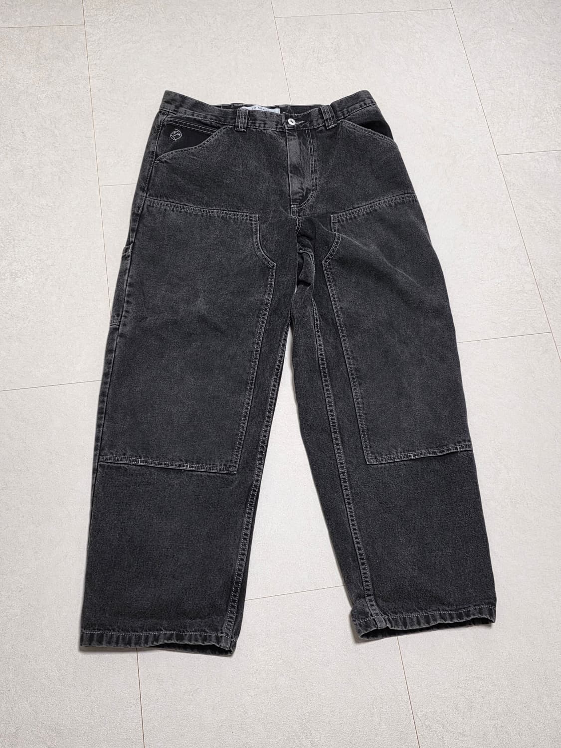 폴라스케이트 빅보이 더블니 (블랙, M) 상품이미지1