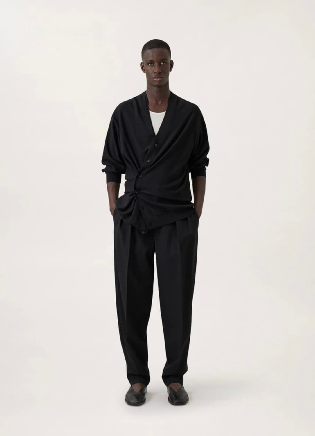 르메르 22FW 트위스티드 가디건 블랙 L 상품이미지5
