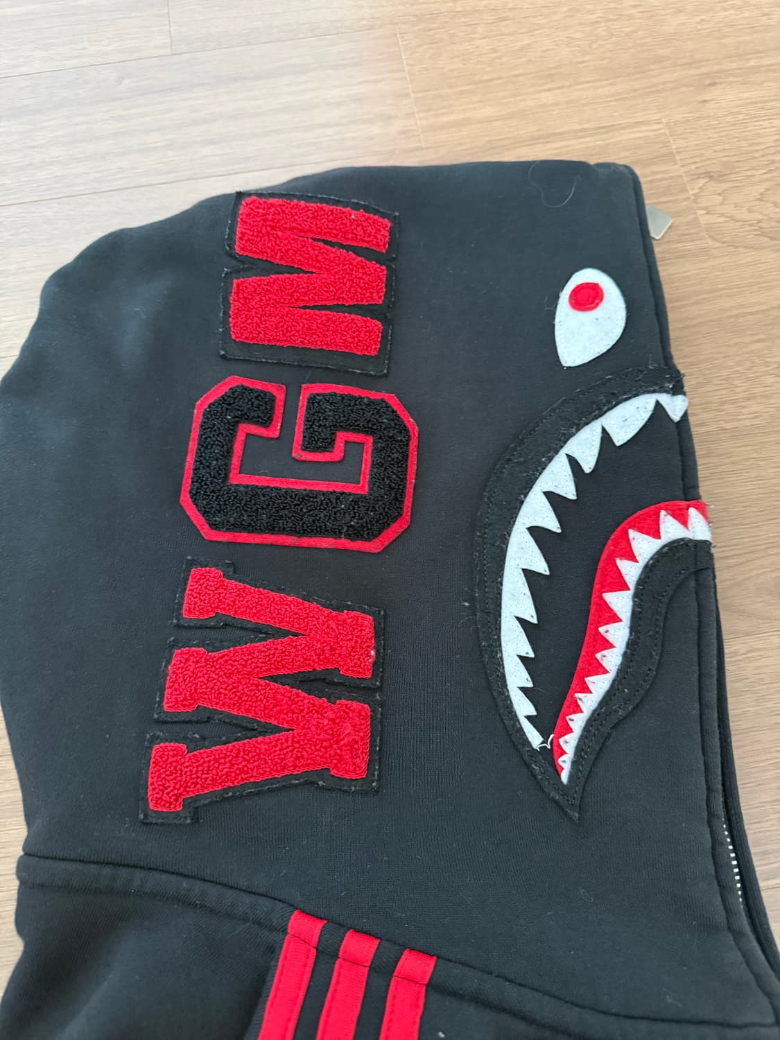 아디다스 x 베이프 콜라보 후드집업 상품이미지3