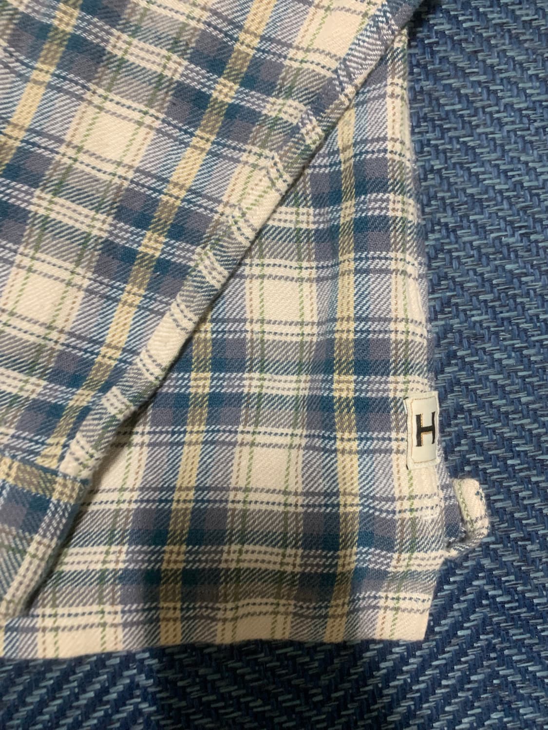 헤리티지플로스 플란넬 체크셔츠 s(95) 상품이미지2