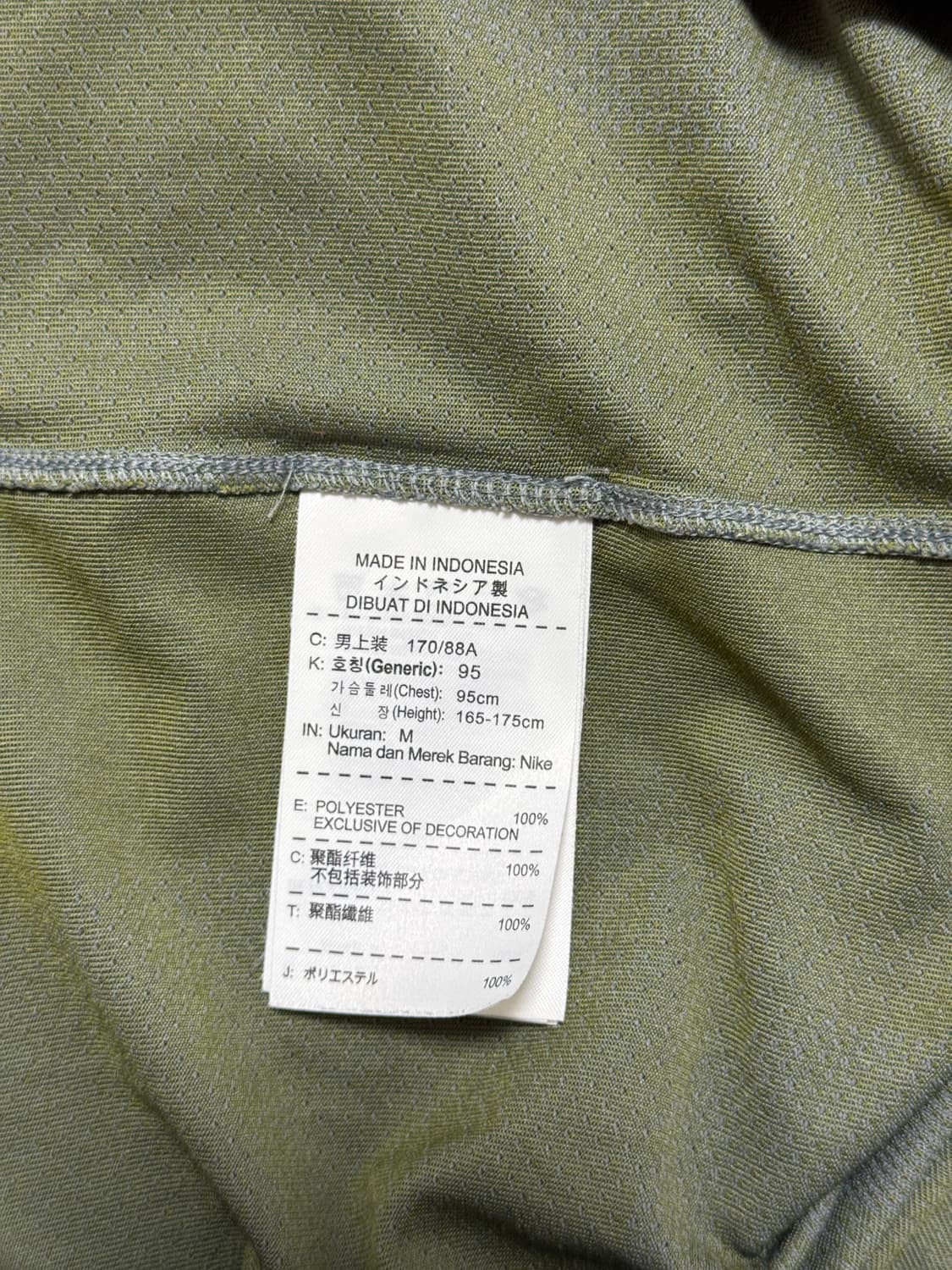 15SS 나이키 X 갸쿠소우 3/4 러닝슬리브 상품이미지5