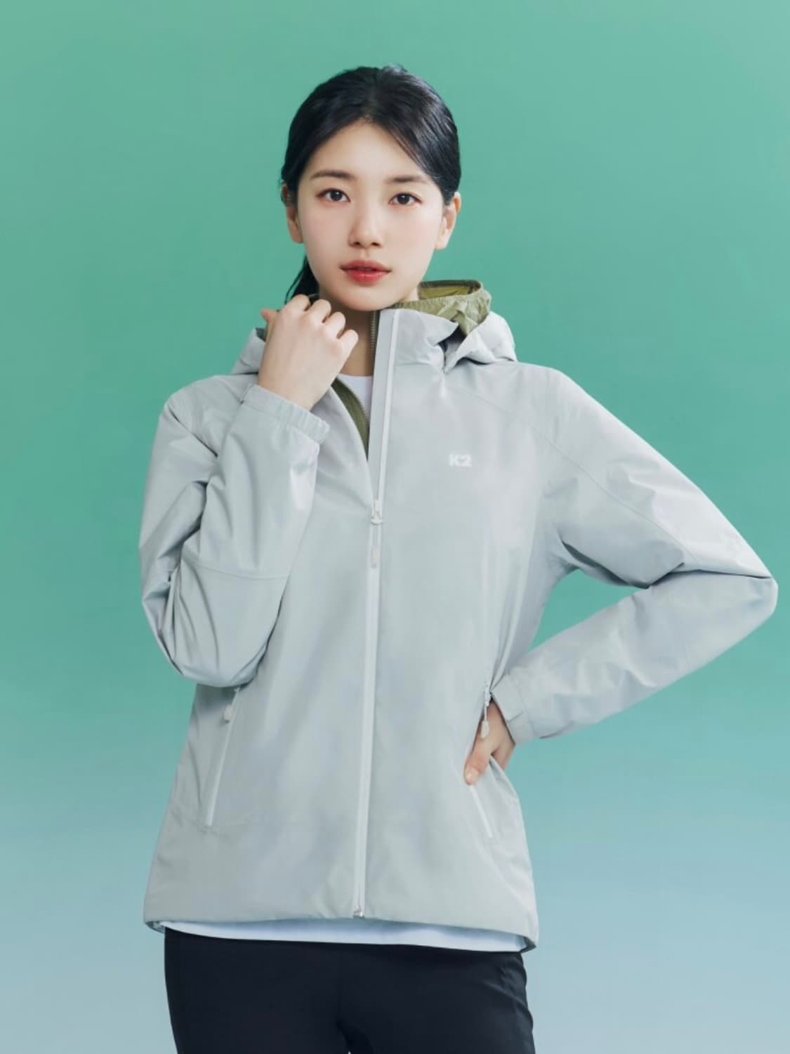 (새상품) K2 케이투 써라운드 고어 2L 자켓W 바람막이 95 펄그레이 상품이미지1