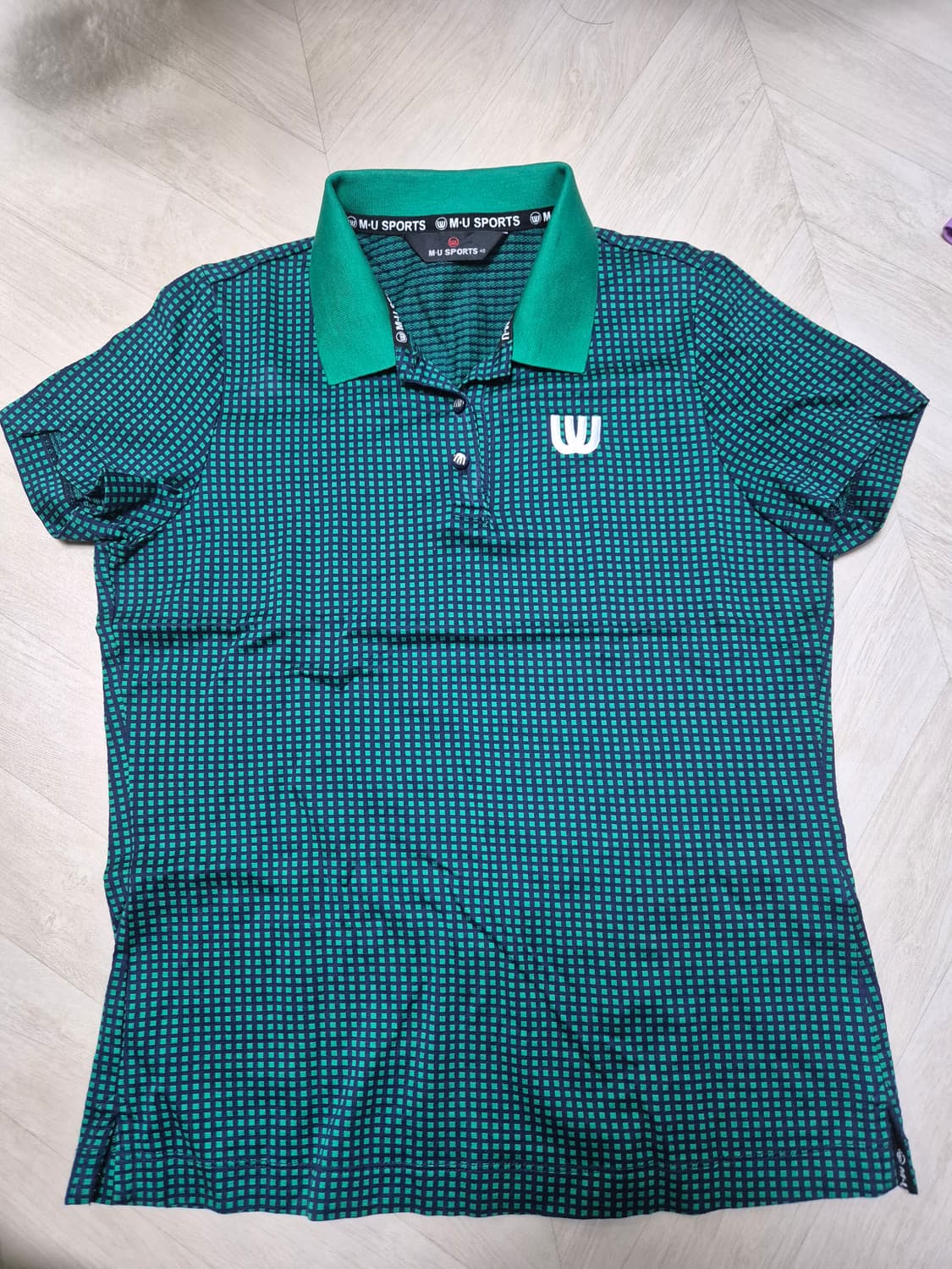 정품 MU sports 엠유 스포츠  골프셔츠 상품이미지1