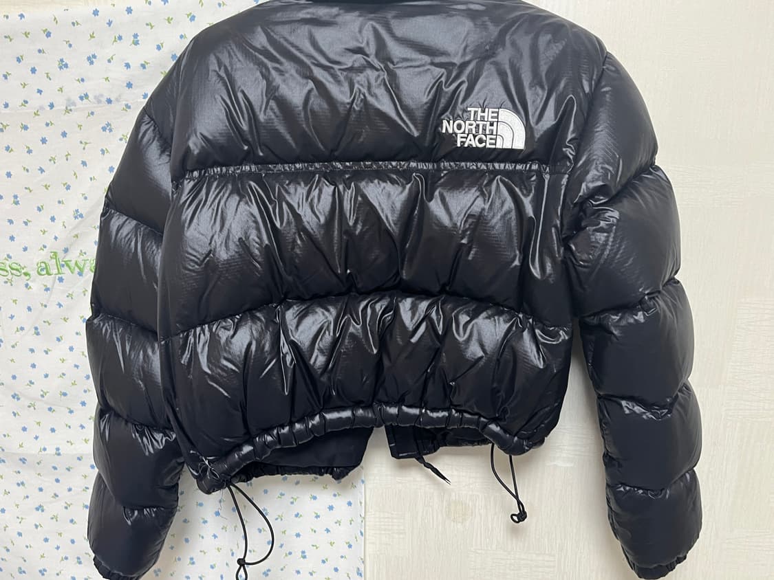 노스페이스 숏패딩 블랙 L 상품이미지2