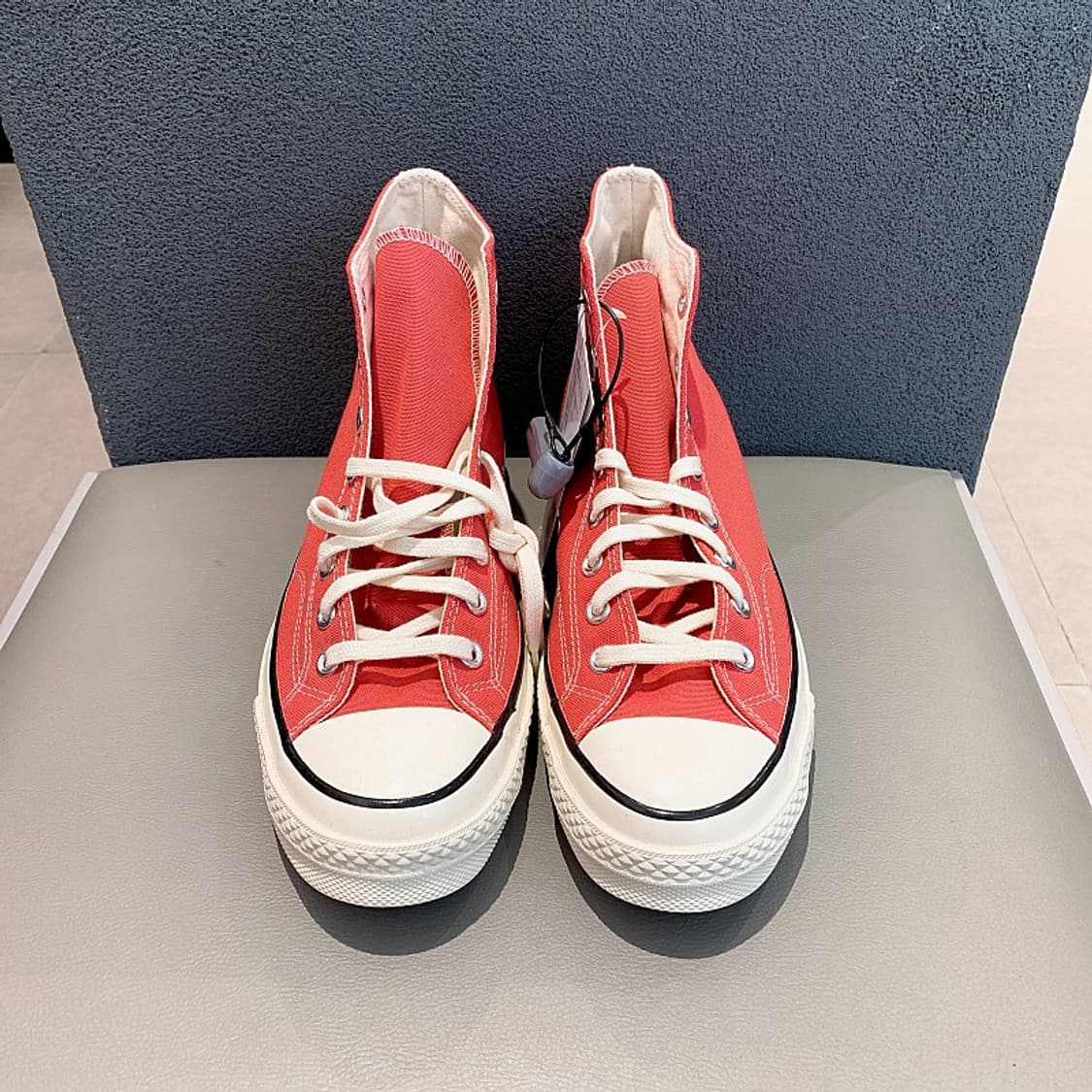 컨버스 남녀공용 연핑크 척 70 하이탑 스니커즈 상품이미지4